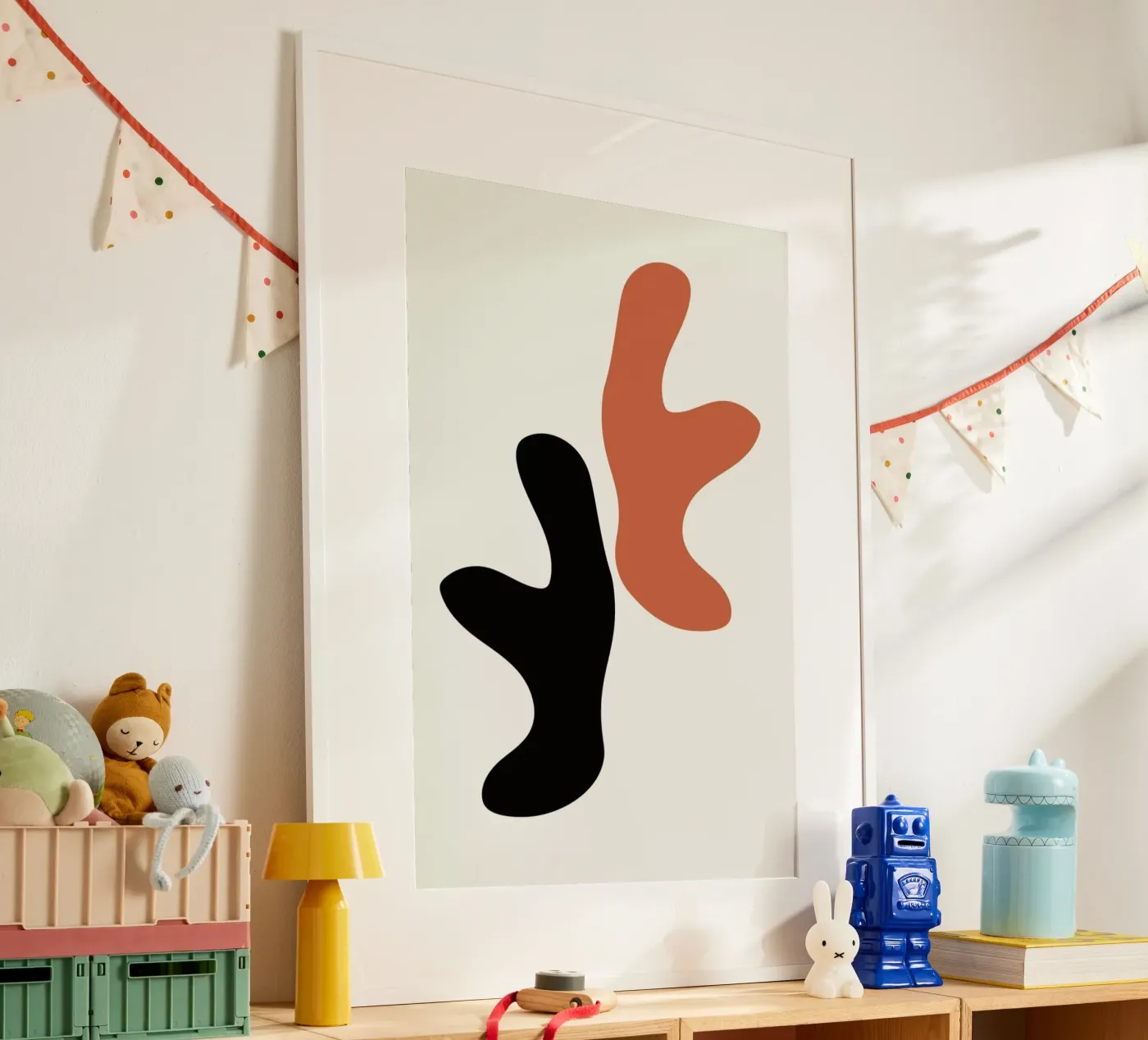 Shapes poster van Pure