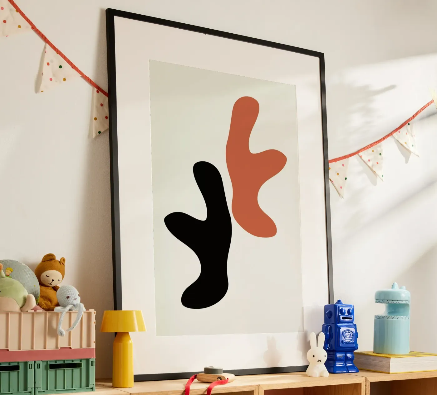 Shapes poster van Pure