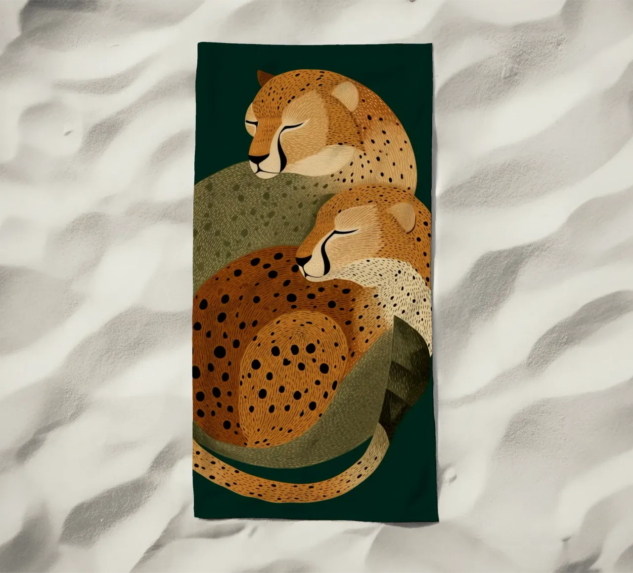 Edle Geparde telo mare da Carinaprint