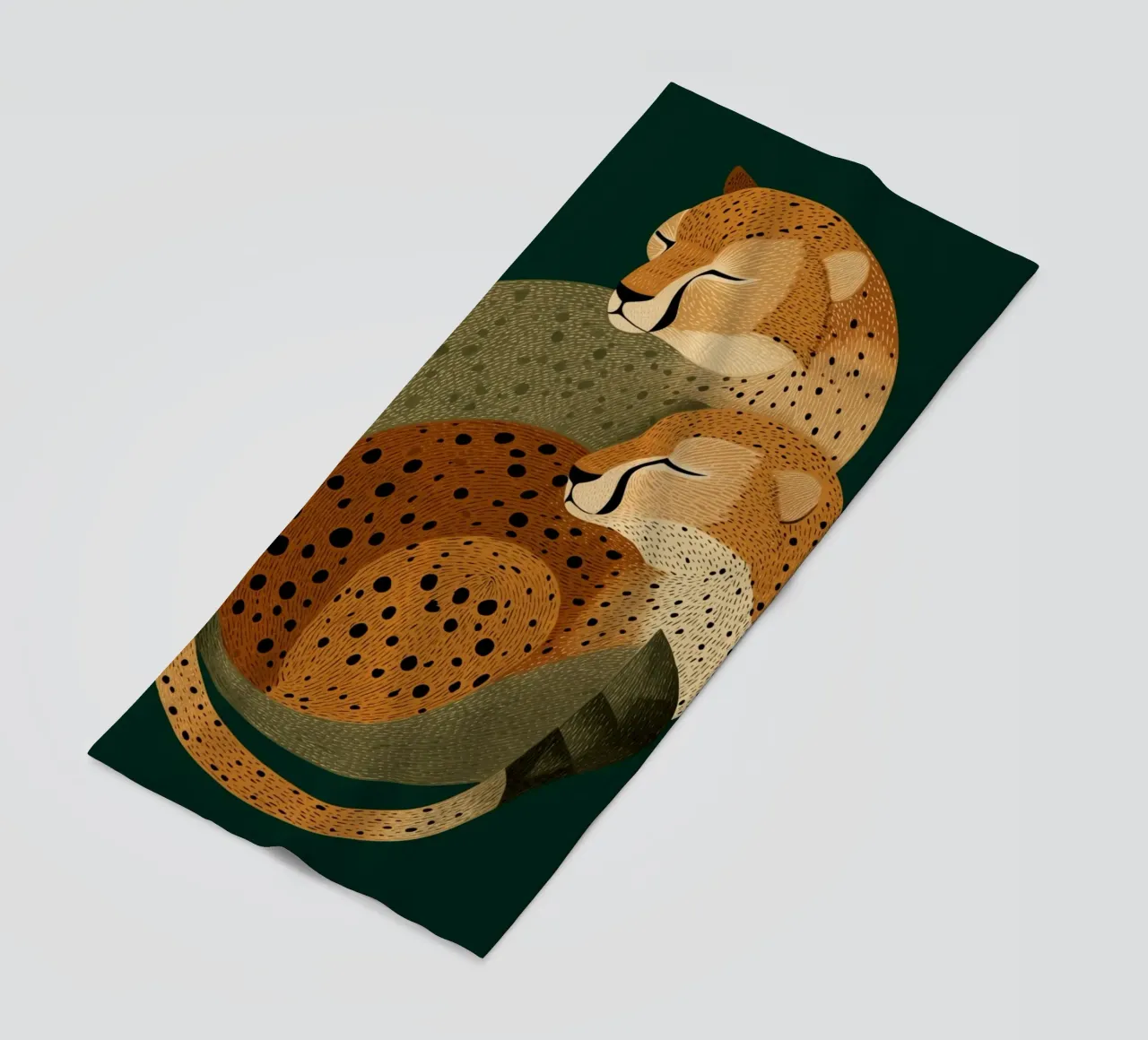 Edle Geparde telo mare da Carinaprint