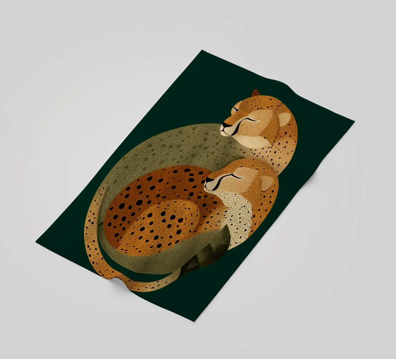 Edle Geparde telo mare da Carinaprint