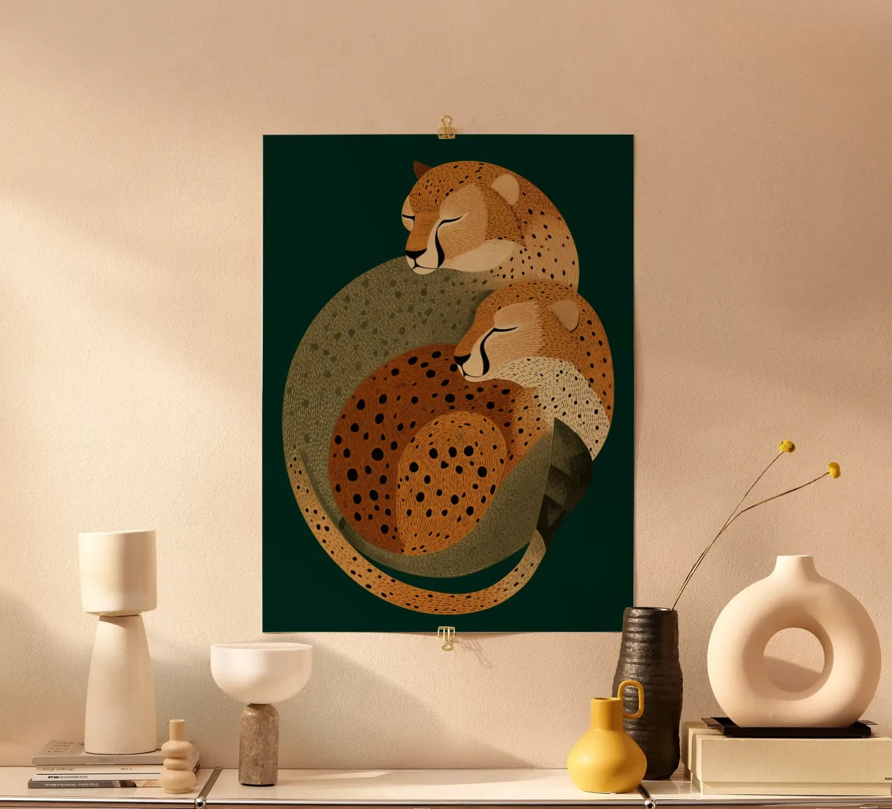 Edle Geparde poster da Carinaprint