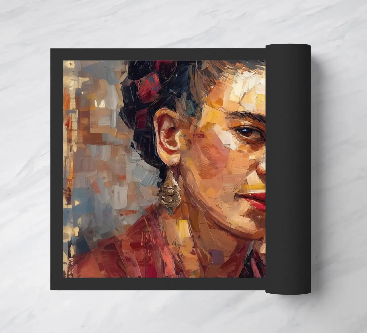Frida Pace e libertà zerbino da Carinaprint