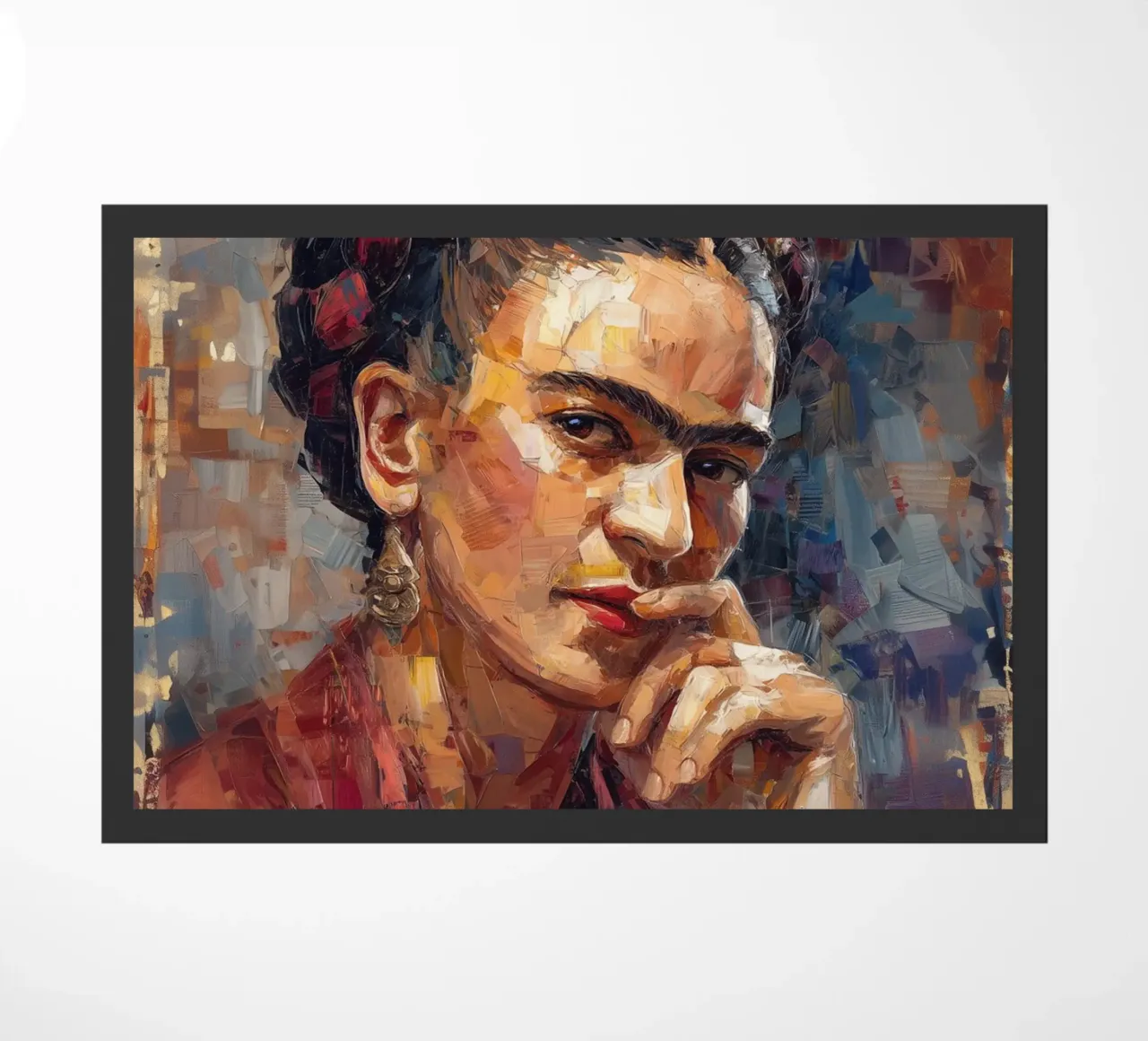Frida Pace e libertà zerbino da Carinaprint