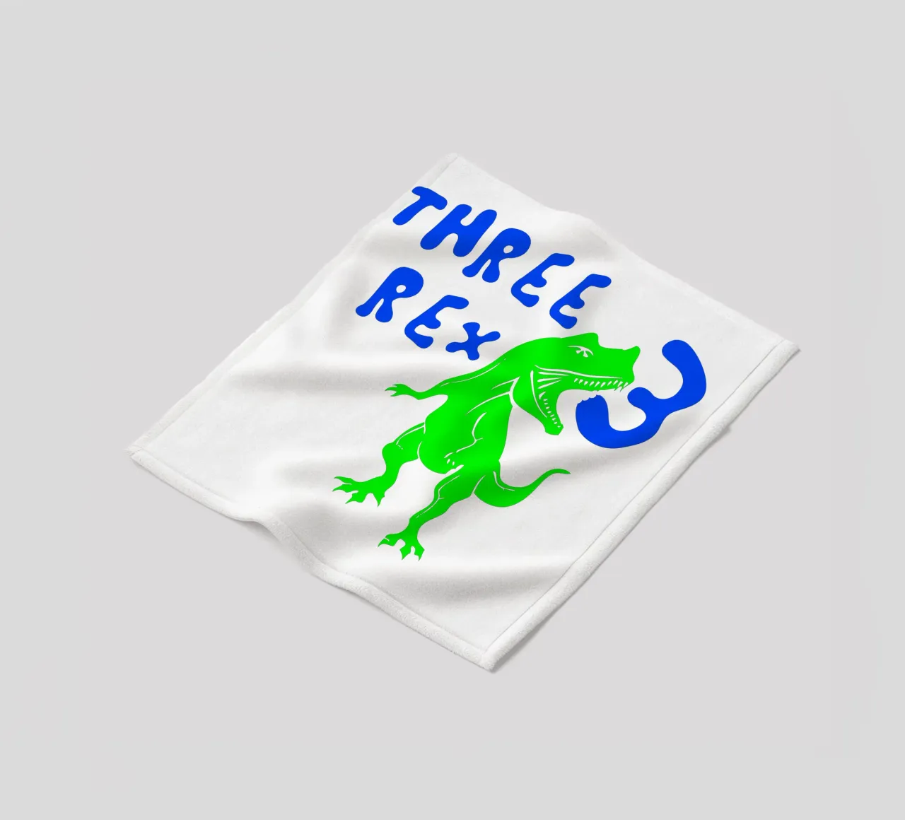 3th Birthday Custom Art Design fleece blanket by PitaraS