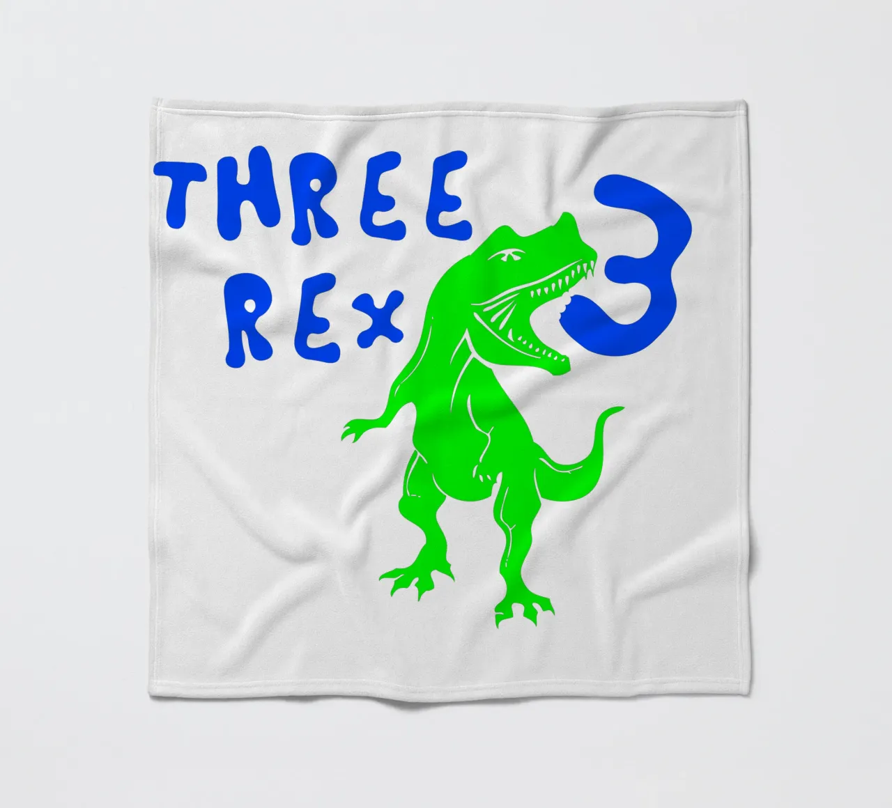 3th Birthday Custom Art Design fleece blanket by PitaraS