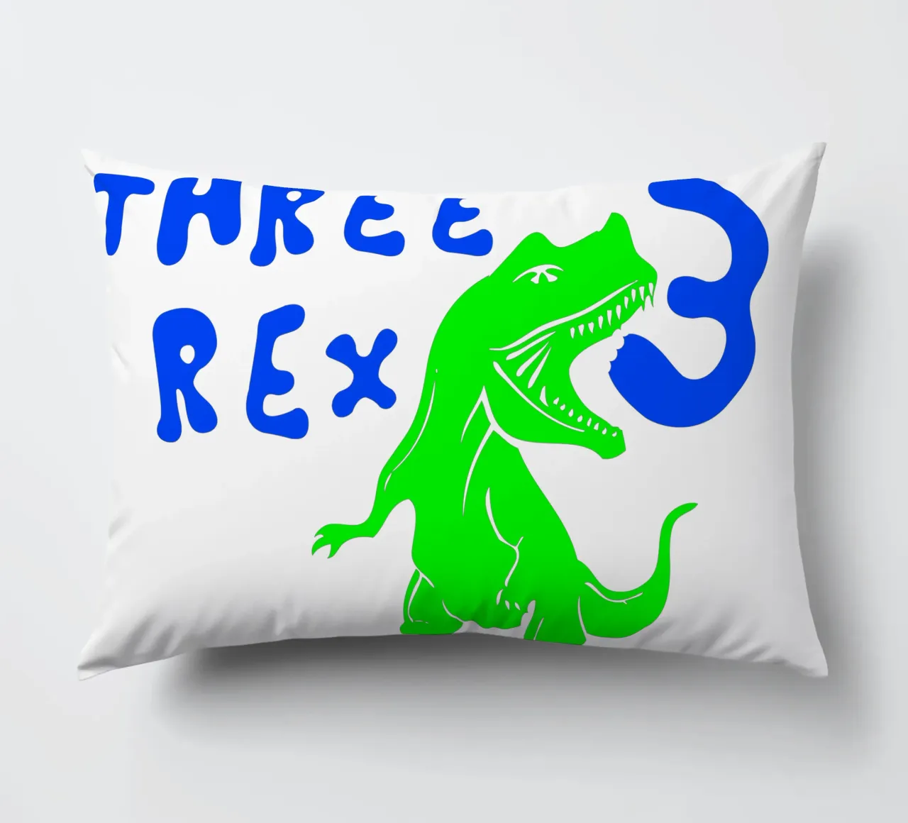 Design artistico personalizzato per il 3° compleanno cuscino da PitaraS