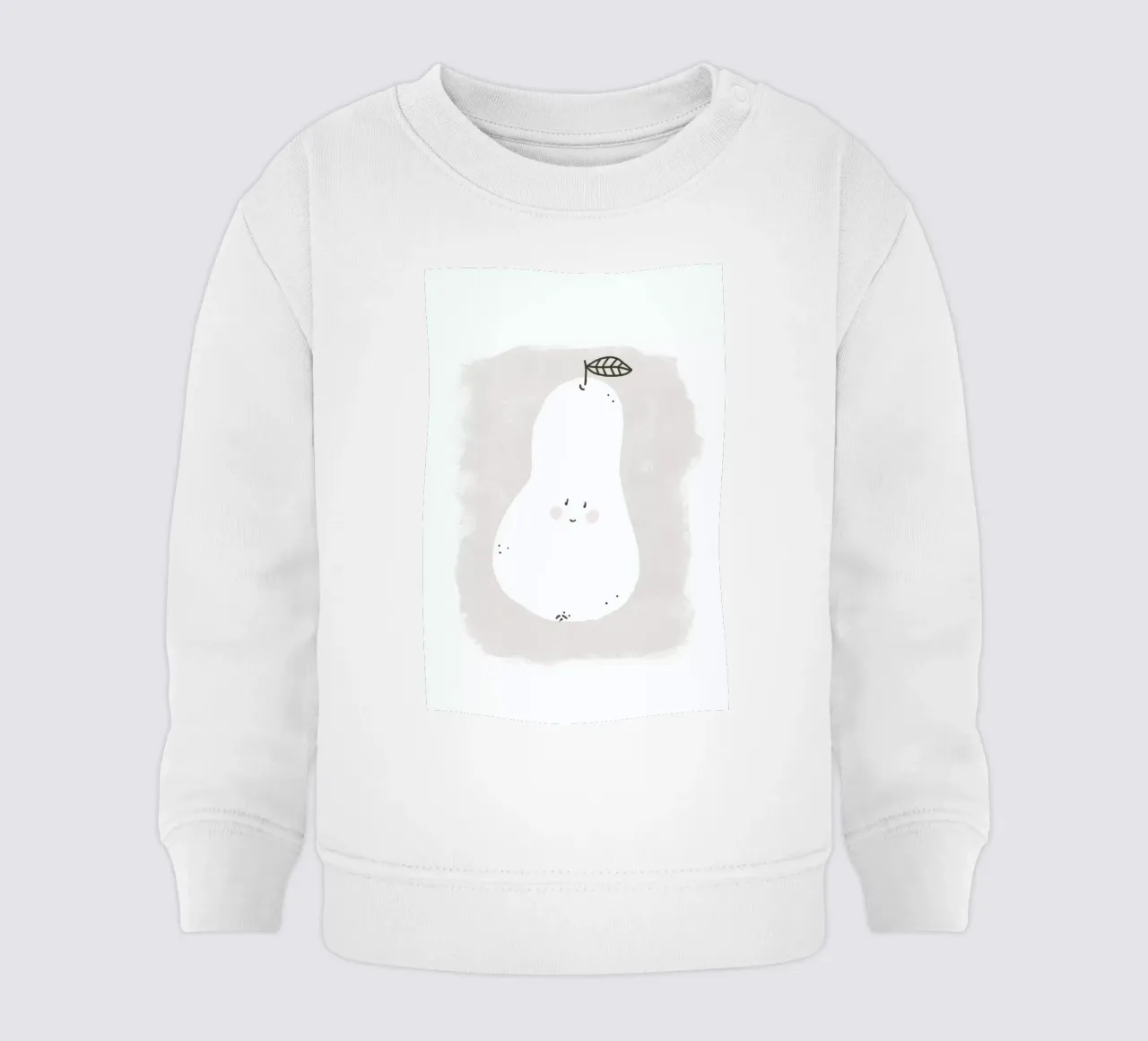 Pear felpa neonato da KRUTH DESIGN