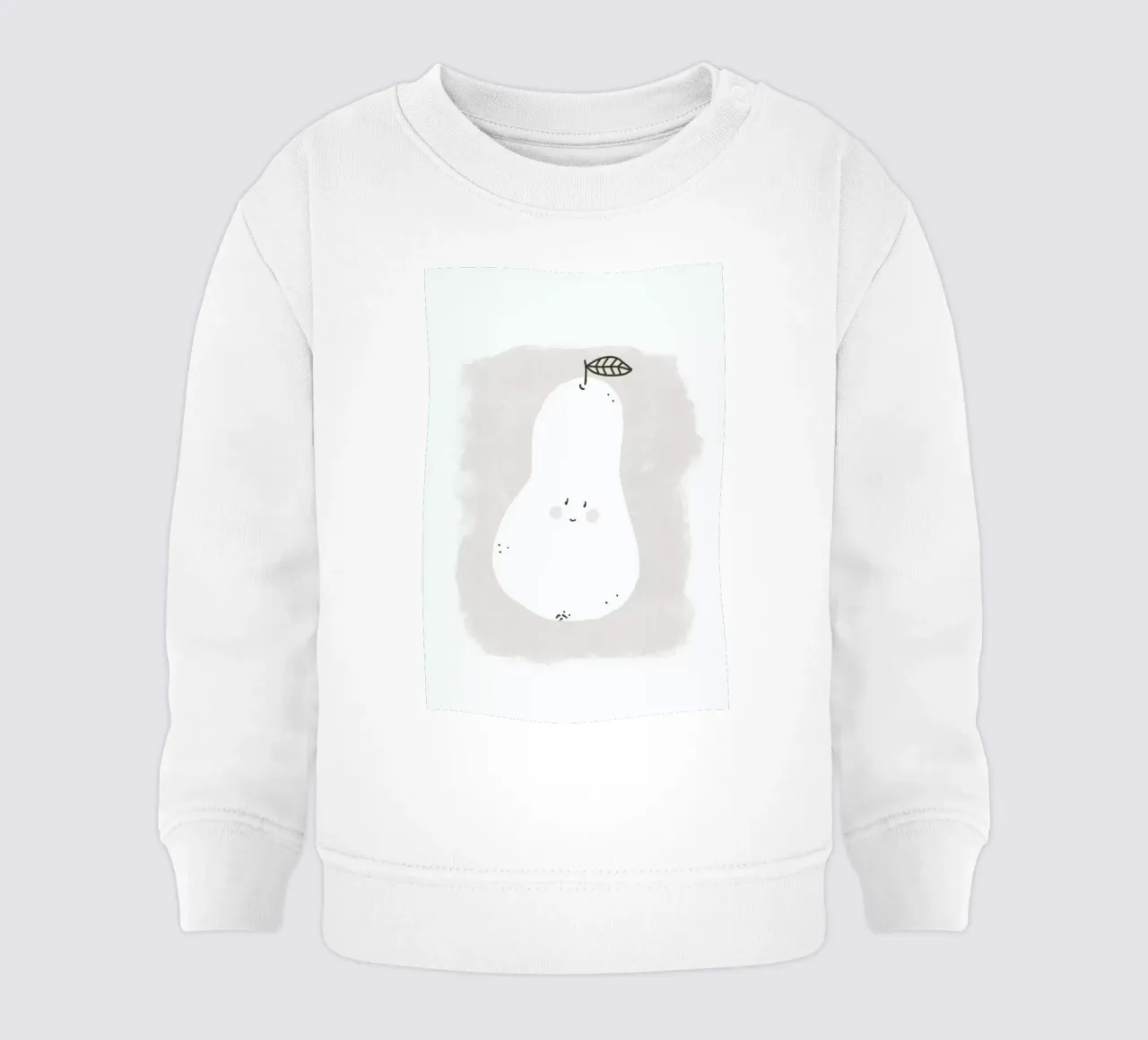 Pear baby sweatshirt van KRUTH DESIGN