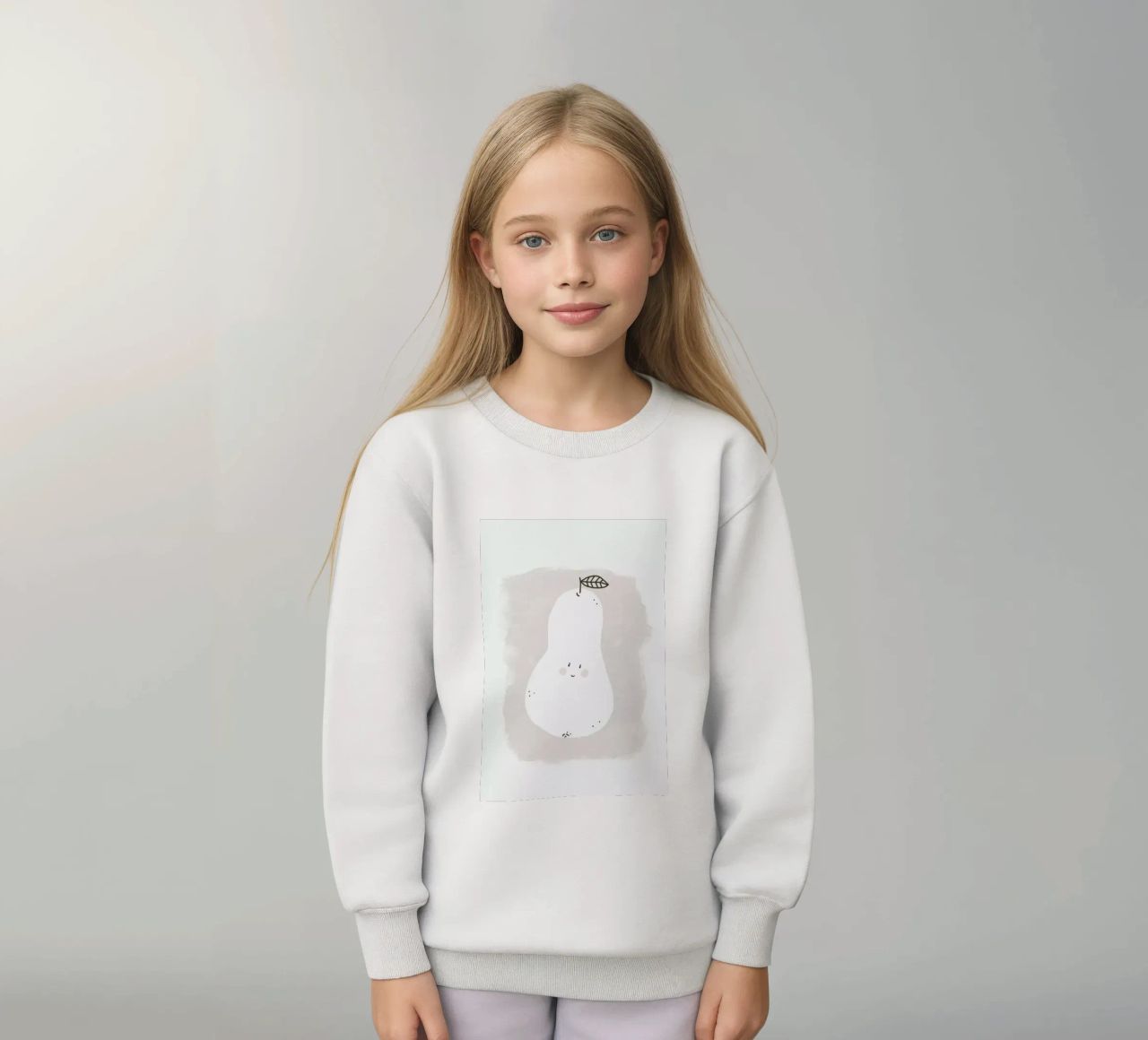 Pear felpa bambino da KRUTH DESIGN