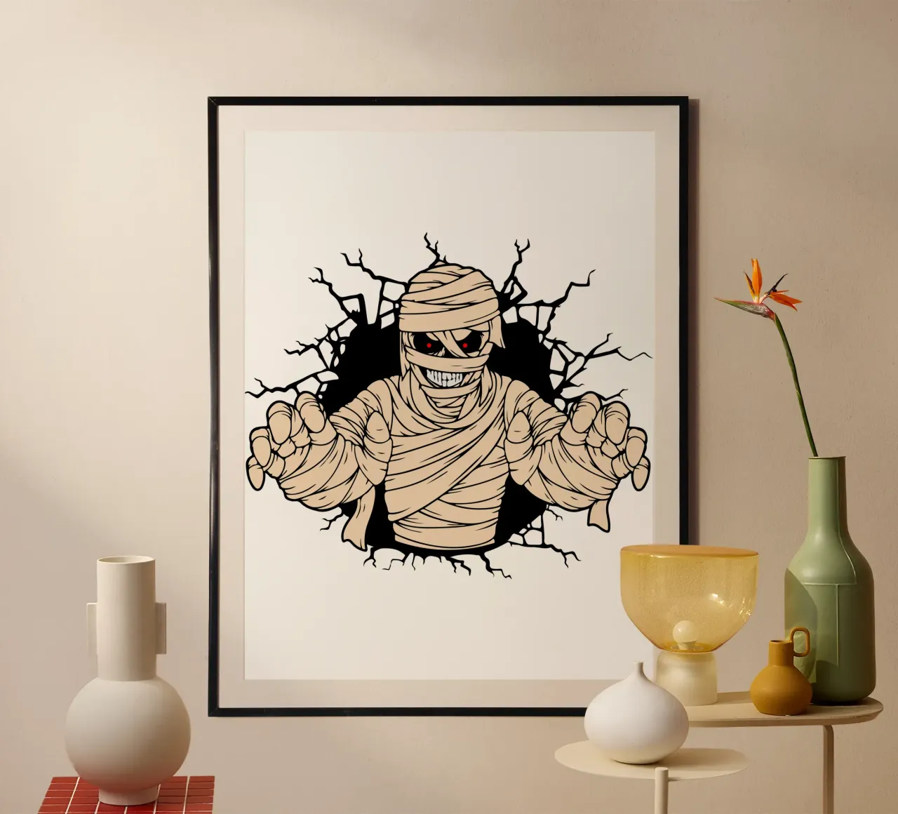 Mummy Funny Art Design hahnemühle by SerongSoulS