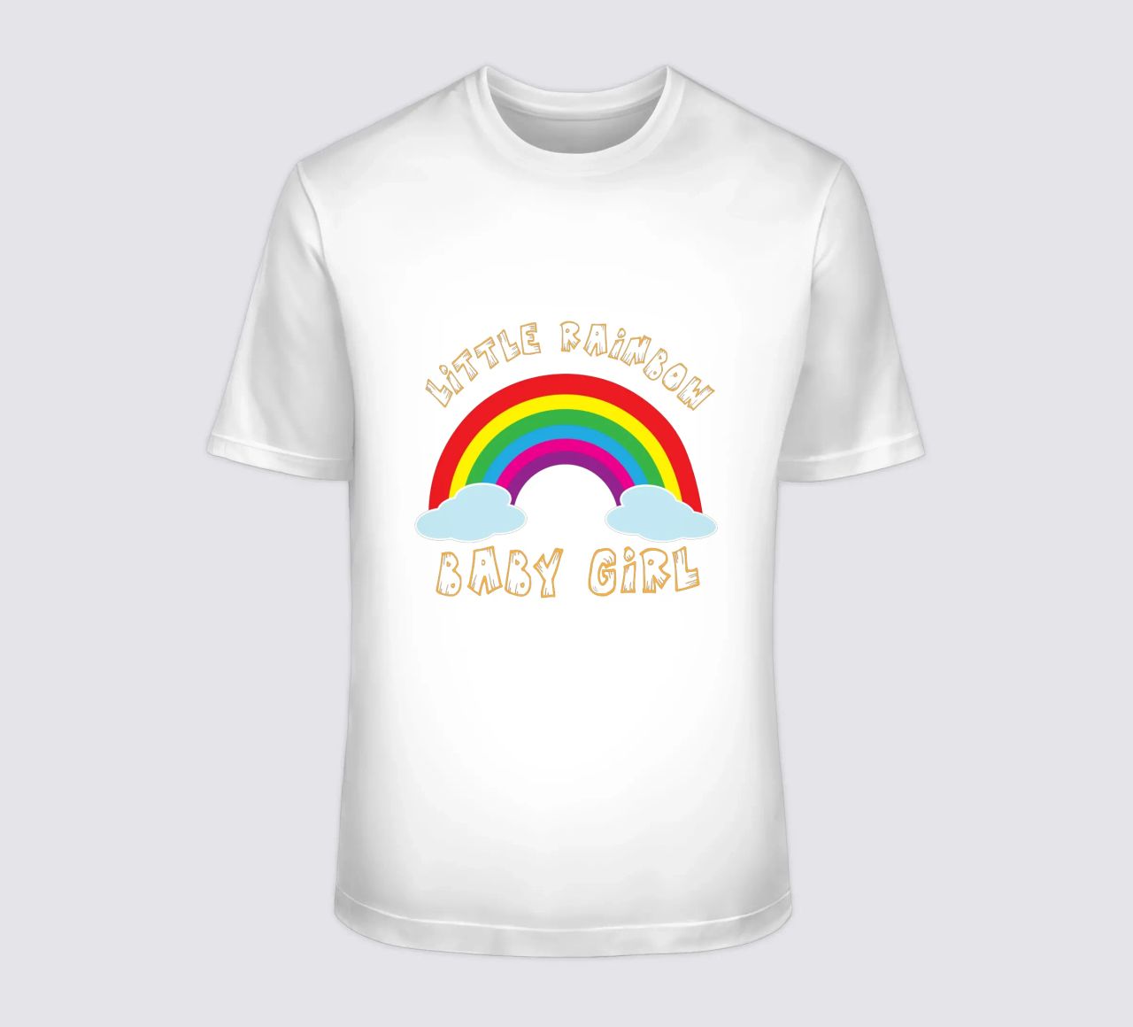 piccolo arcobaleno divertente design artistico t-shirt da BlogSawoo