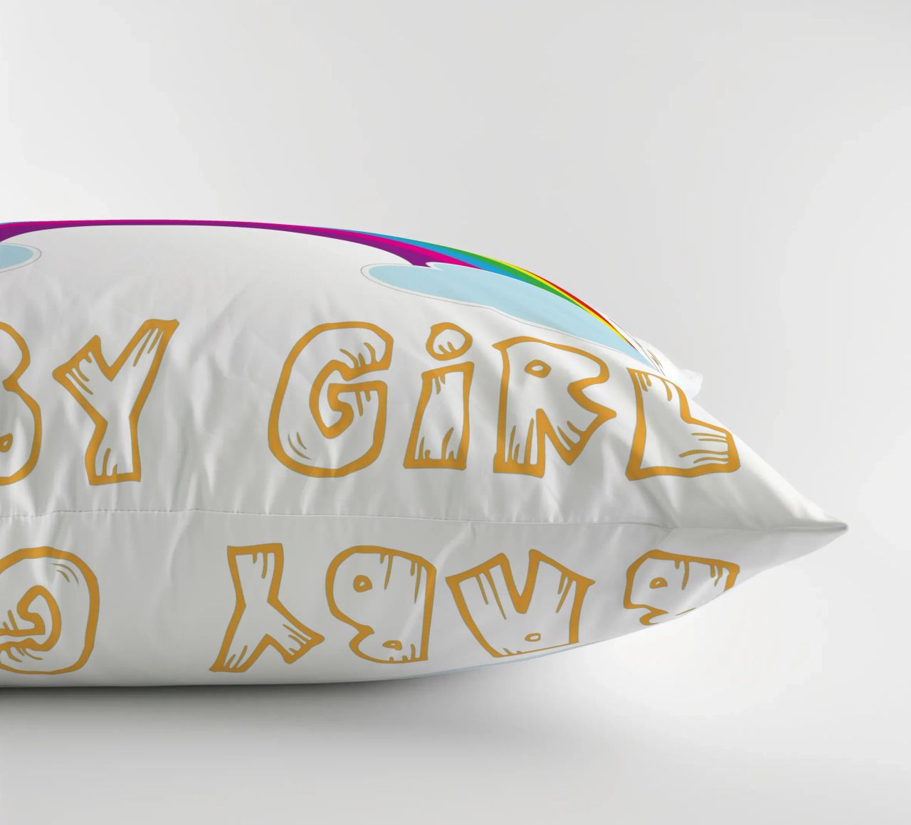 piccolo arcobaleno divertente design artistico cuscino da BlogSawoo