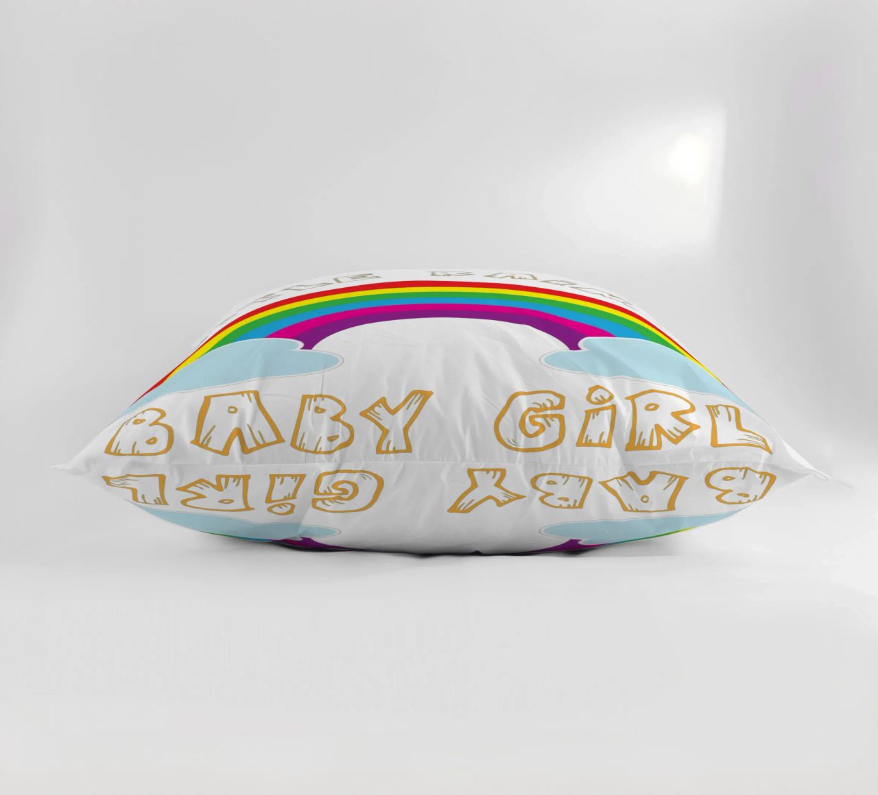 piccolo arcobaleno divertente design artistico cuscino da BlogSawoo