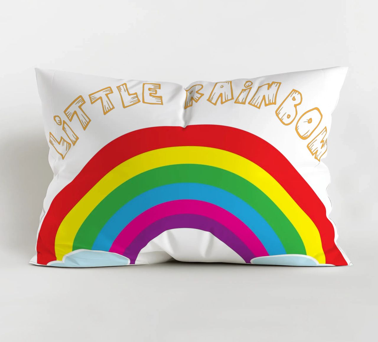 piccolo arcobaleno divertente design artistico cuscino da BlogSawoo