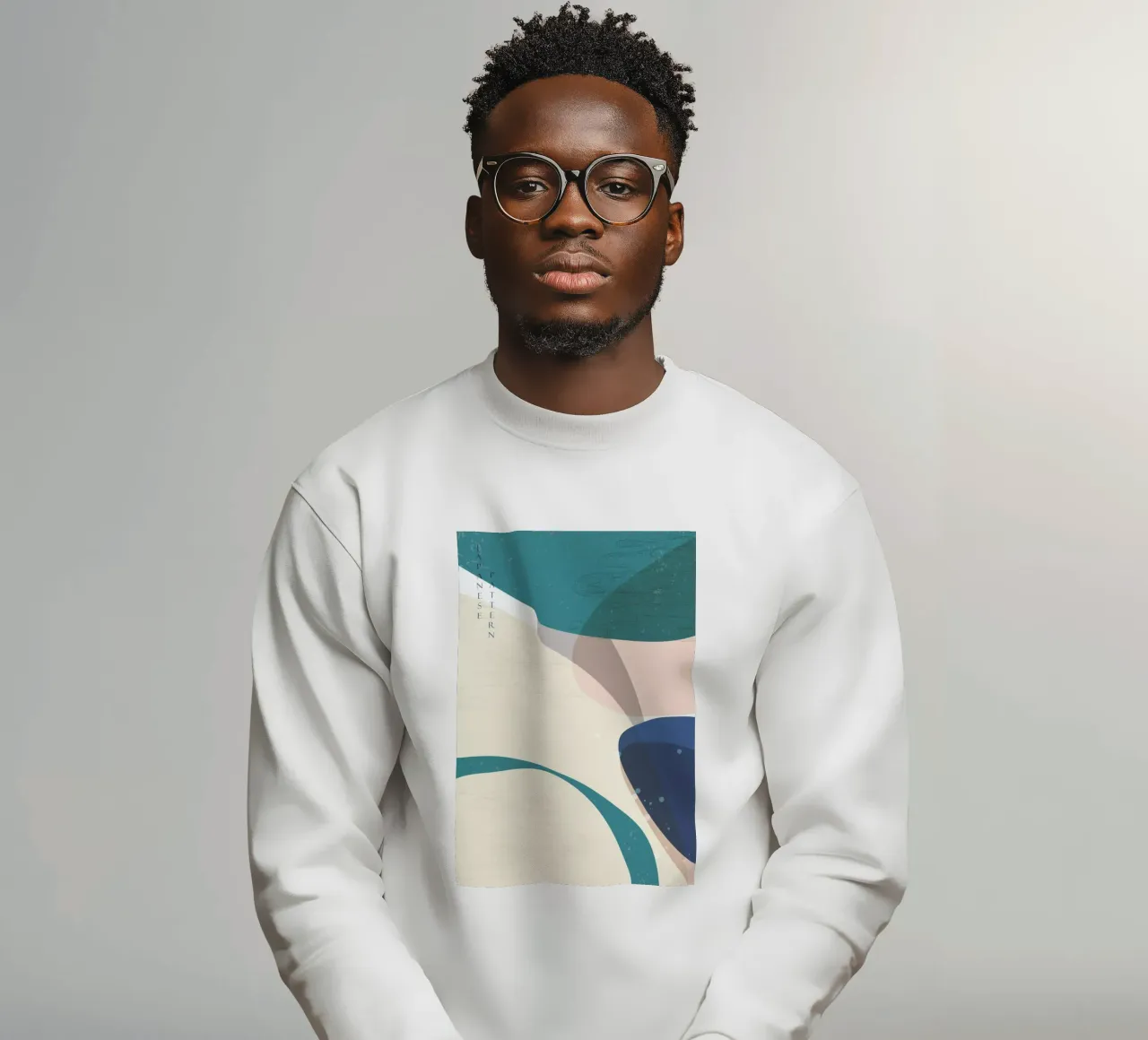 Japanese Pattern I felpa da Pure