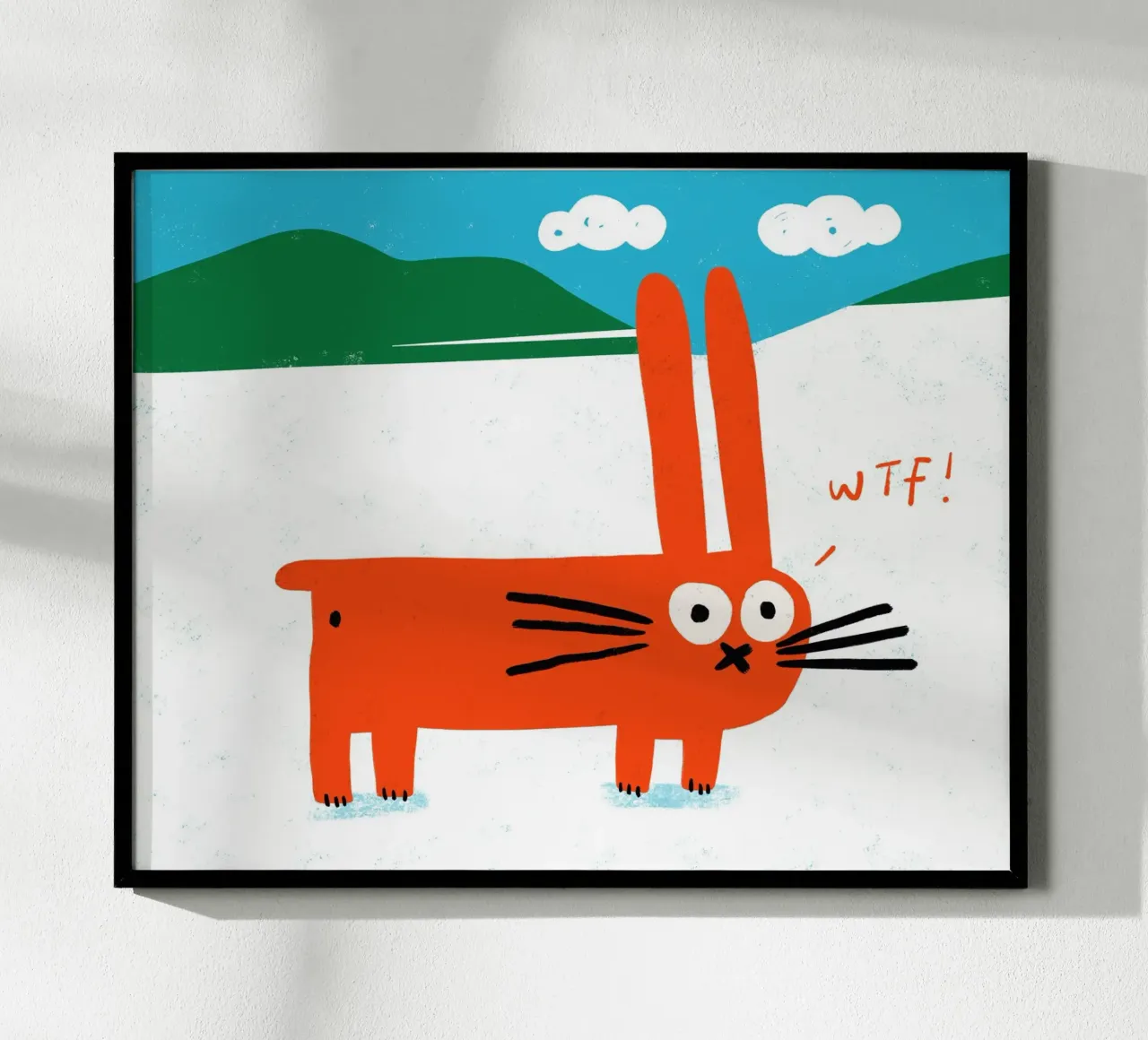 Hase wtf! Hahnemühle von aucontraire