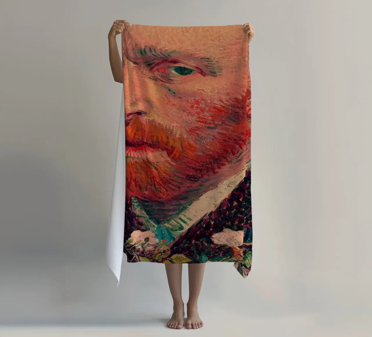for Vincent Van Gogh with border telo mare da Frank Moth