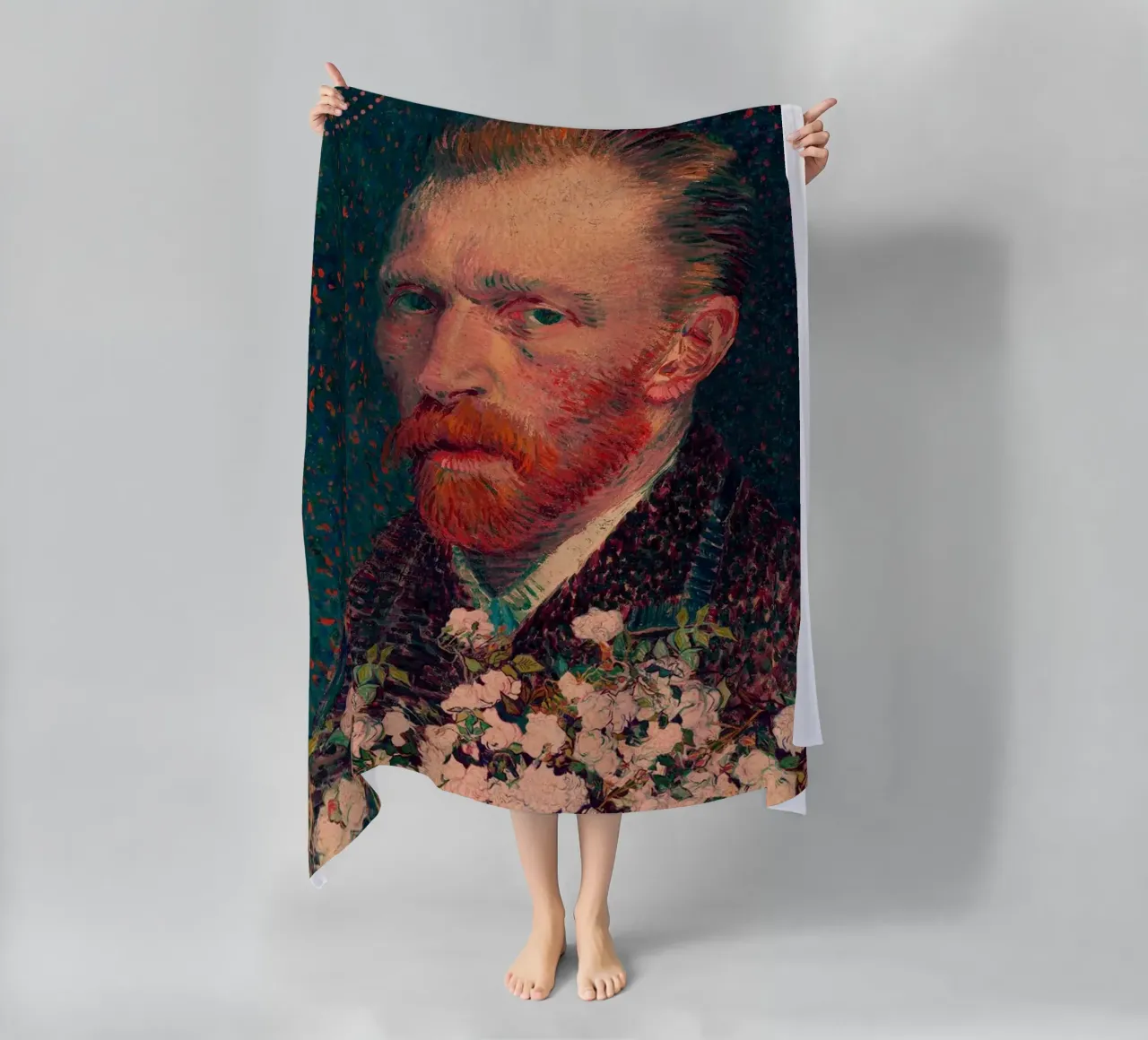 for Vincent Van Gogh with border telo mare da Frank Moth
