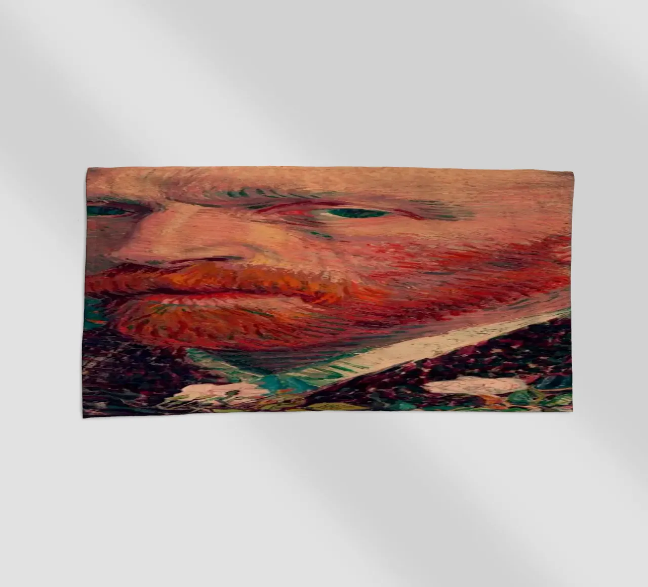 for Vincent Van Gogh with border telo mare da Frank Moth