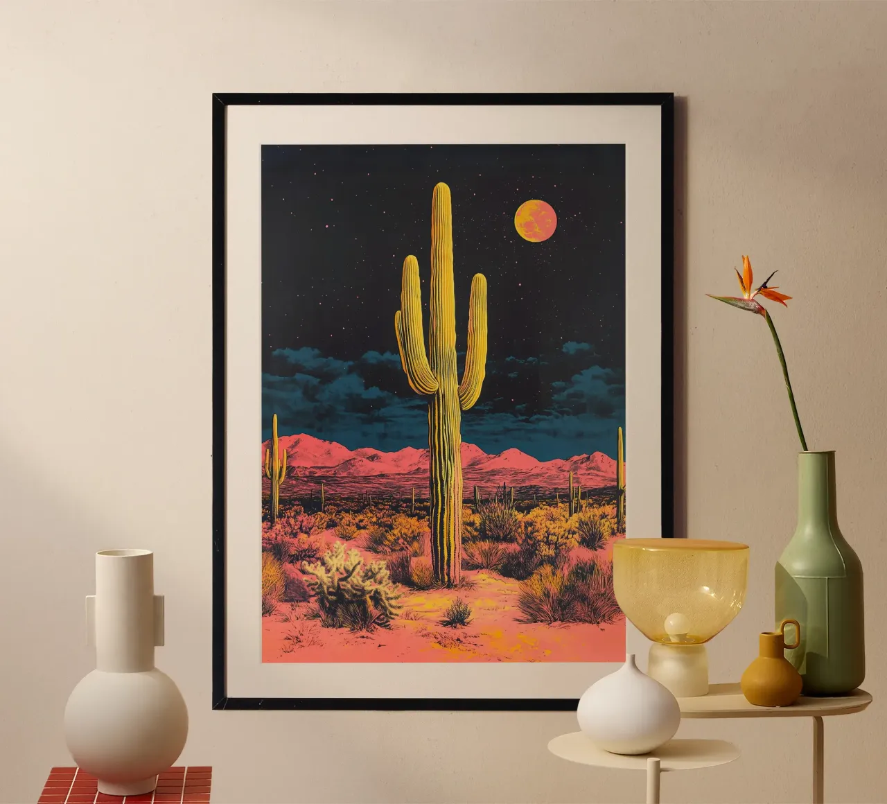 Lucentezza spigolosa poster da Nikis Art Studio