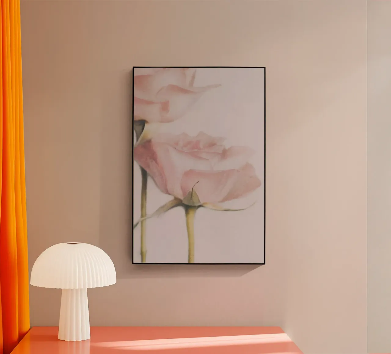 Two Roses - Delphine Devos plexiglass da Pictufy