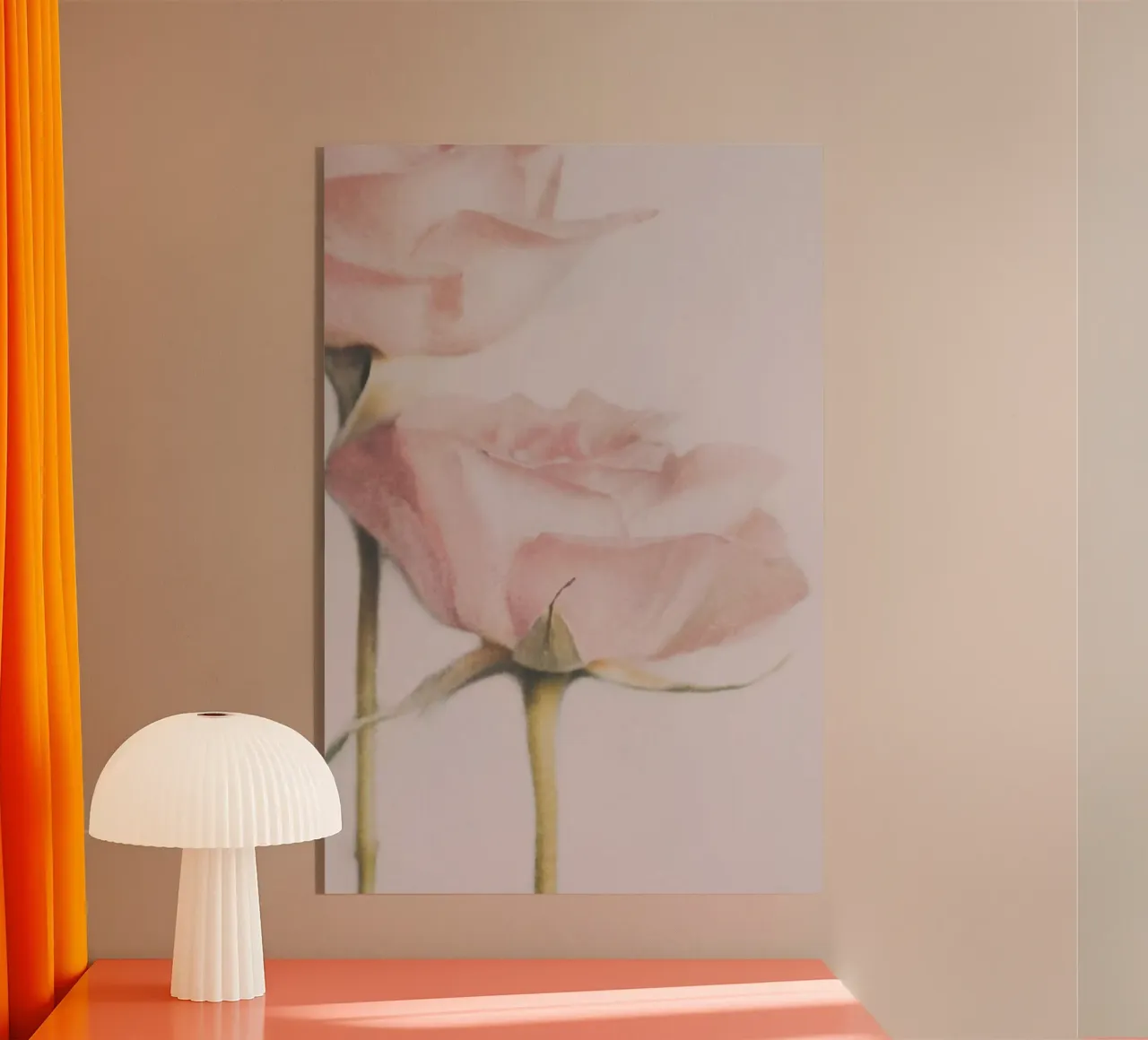 Two Roses - Delphine Devos plexiglass da Pictufy