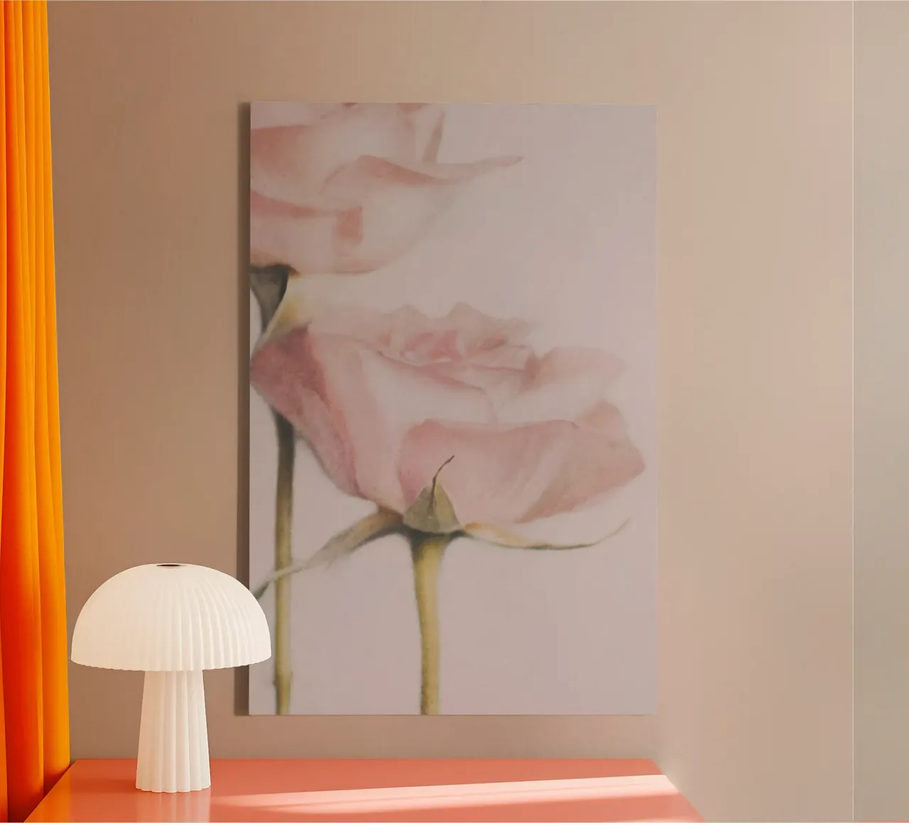 Two Roses - Delphine Devos tela da Pictufy