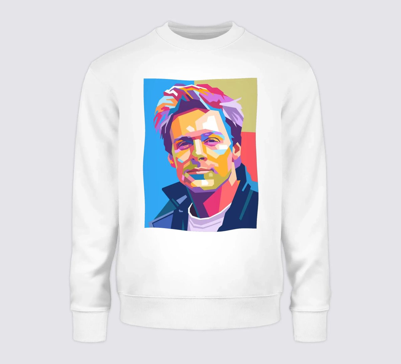 Ritratto pop art di Bryan Adams felpa da Hantamrata