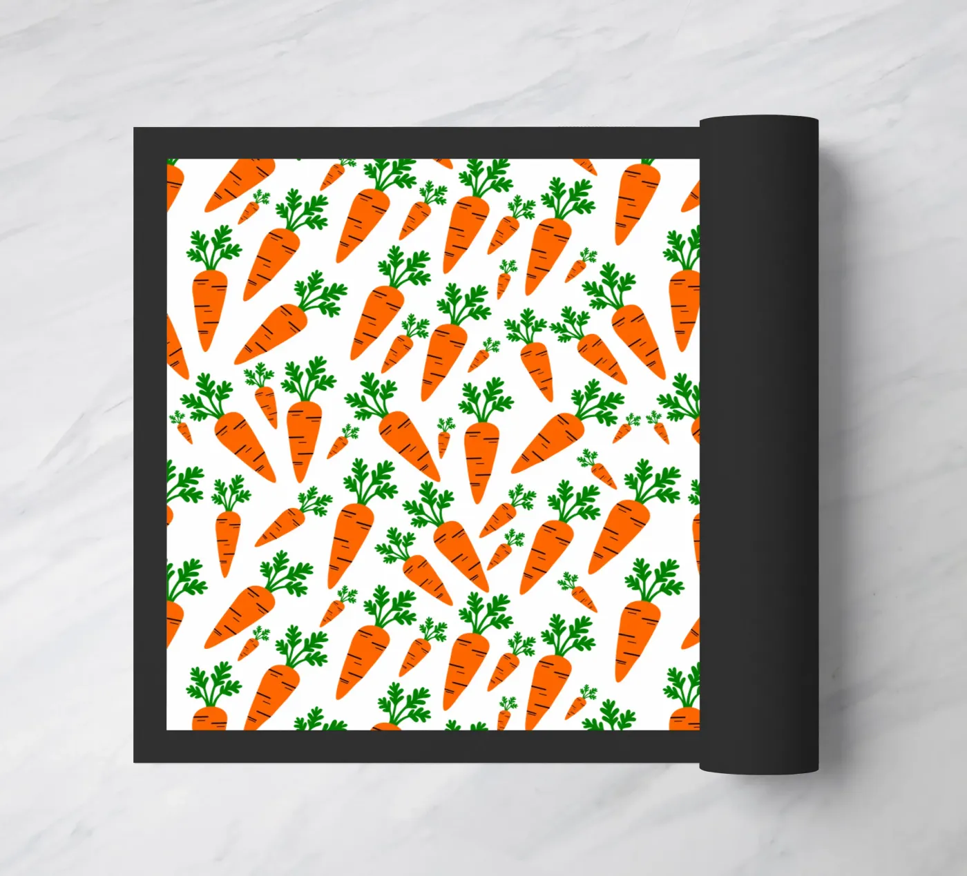 Carrots deurmat van baobabprintstore