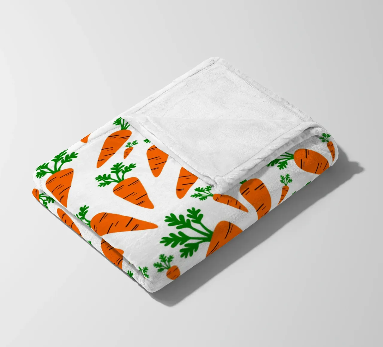 Carrots coperta in pile da baobabprintstore
