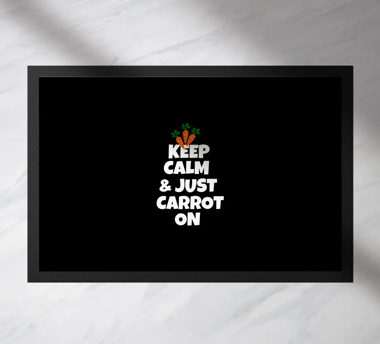 Just keep calm and carrot on zerbino da baobabprintstore