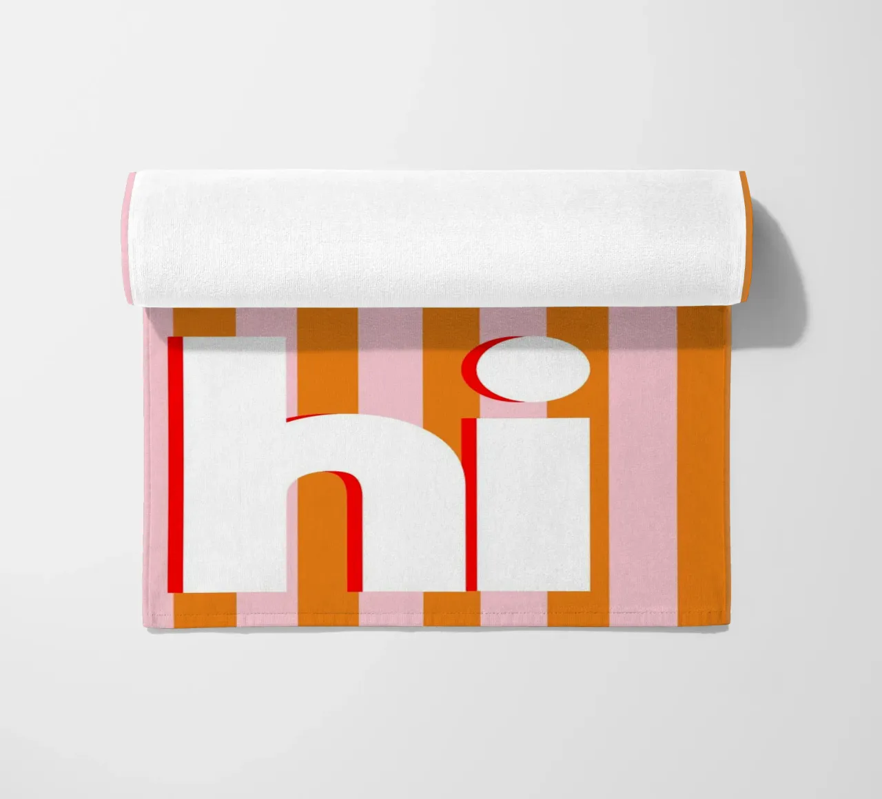 Hi - Streifen in orange telo mare da BAINAI QUOTES