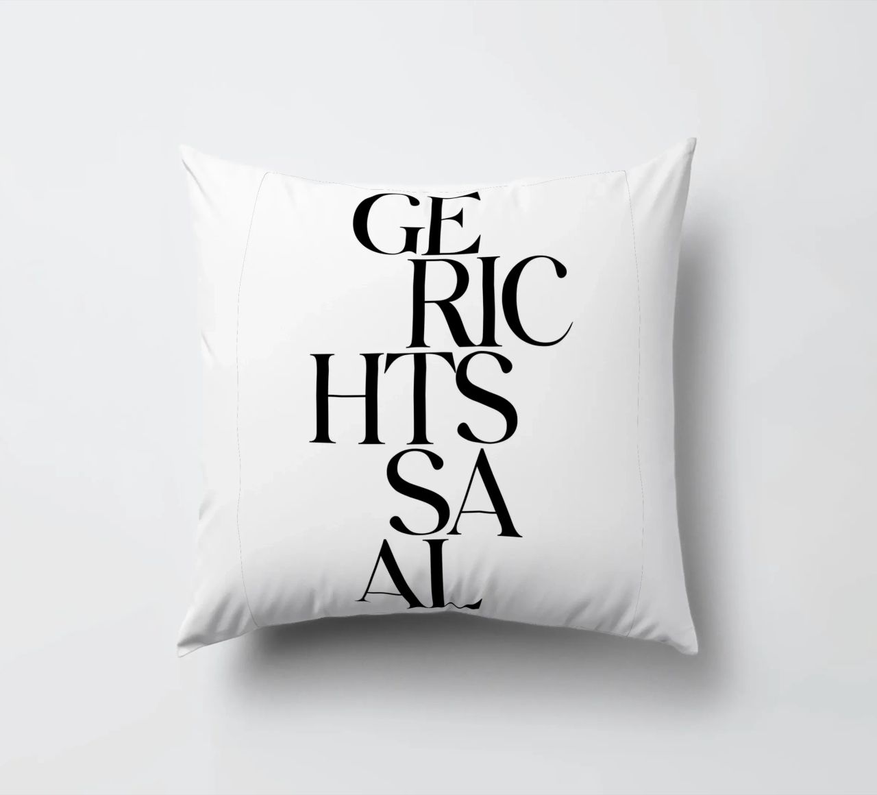 Gerichtssaal Essecke cuscino da BAINAI QUOTES