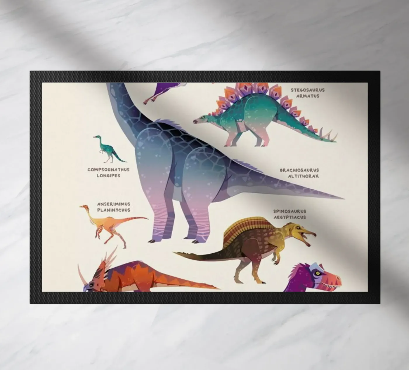 Dinosaur Names zerbino da Little Flourishes