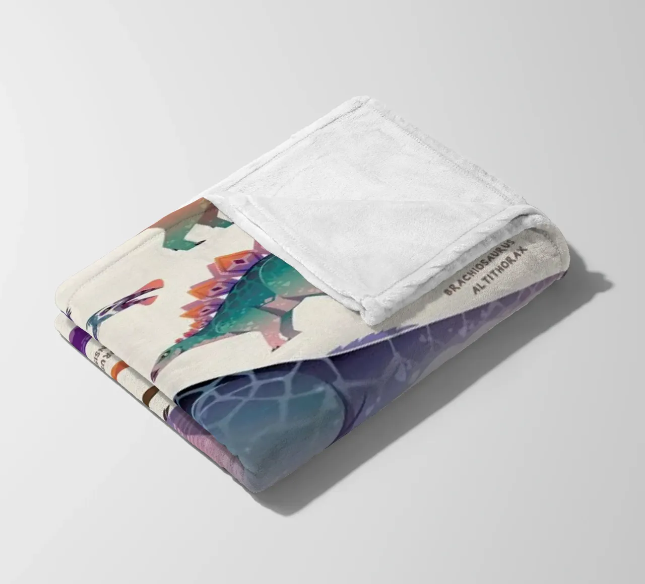 Dinosaur Names coperta in pile da Little Flourishes