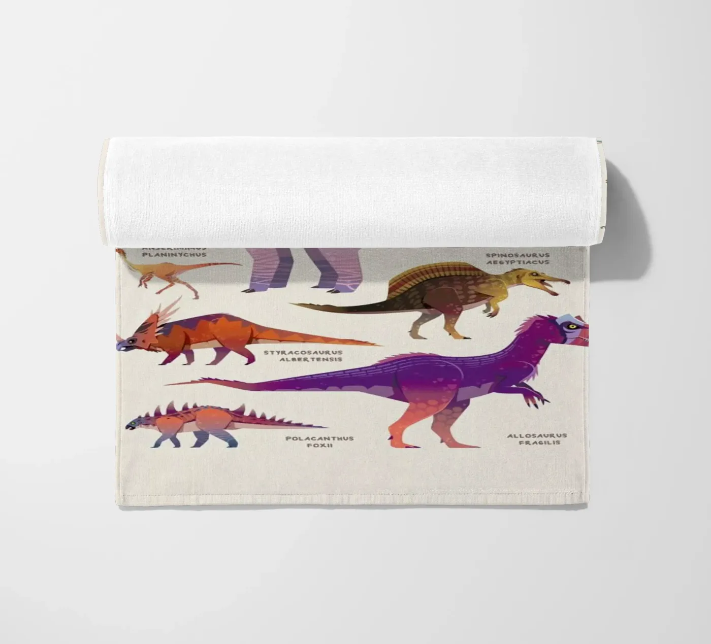 Dinosaur Names telo mare da Little Flourishes