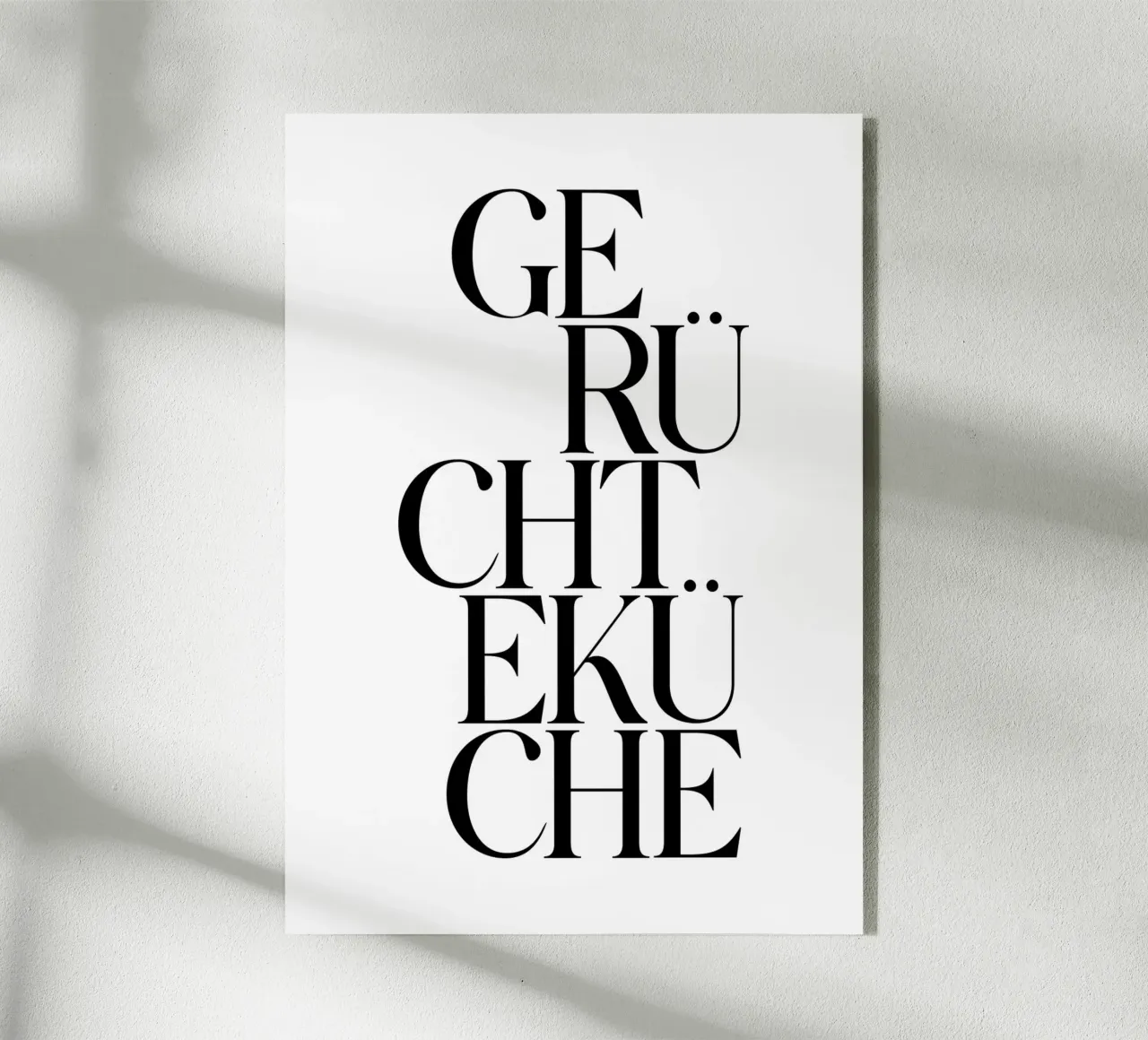 Gerüchteküche plexiglass da BAINAI QUOTES