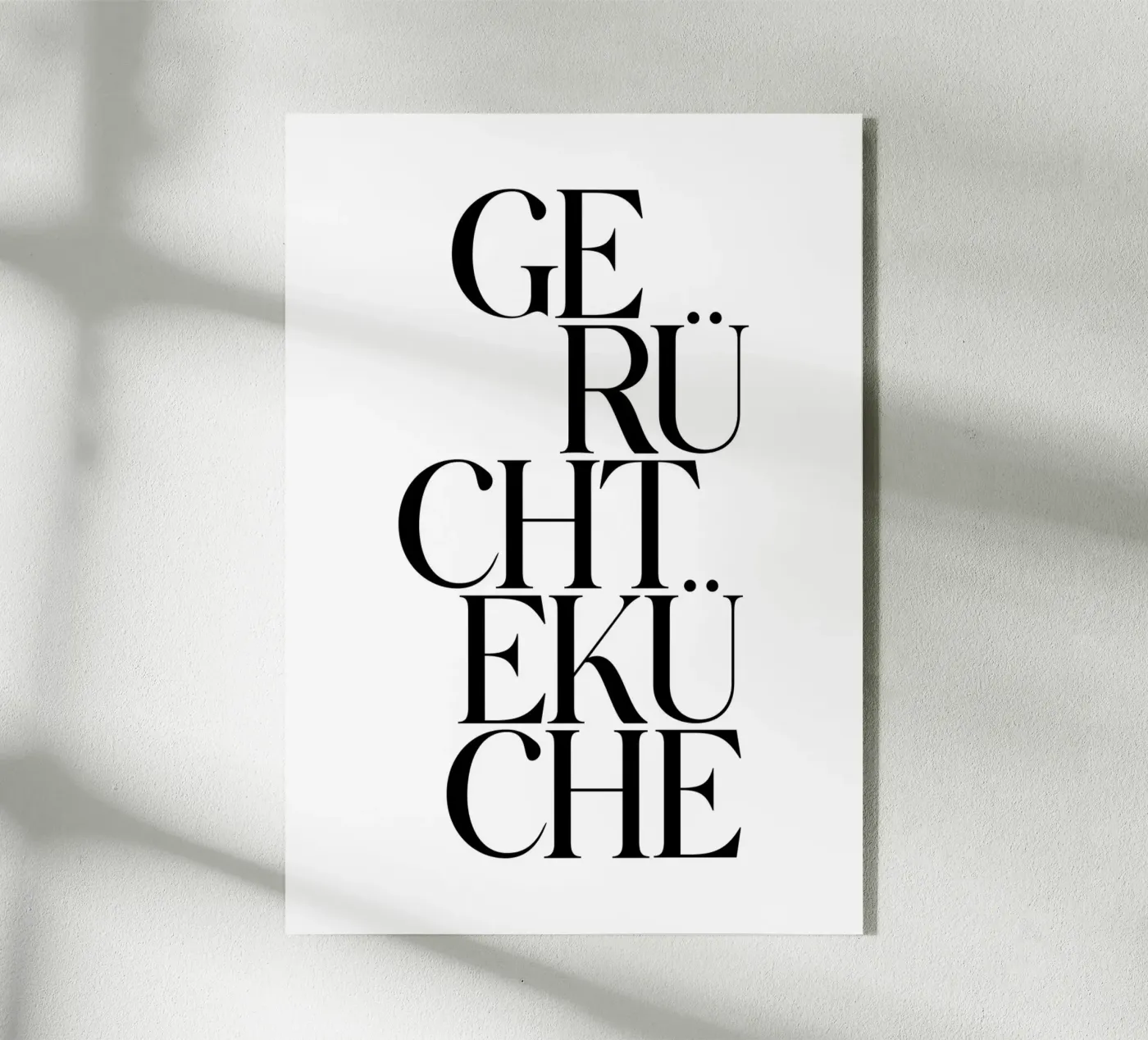 Gerüchteküche plexiglass da BAINAI QUOTES