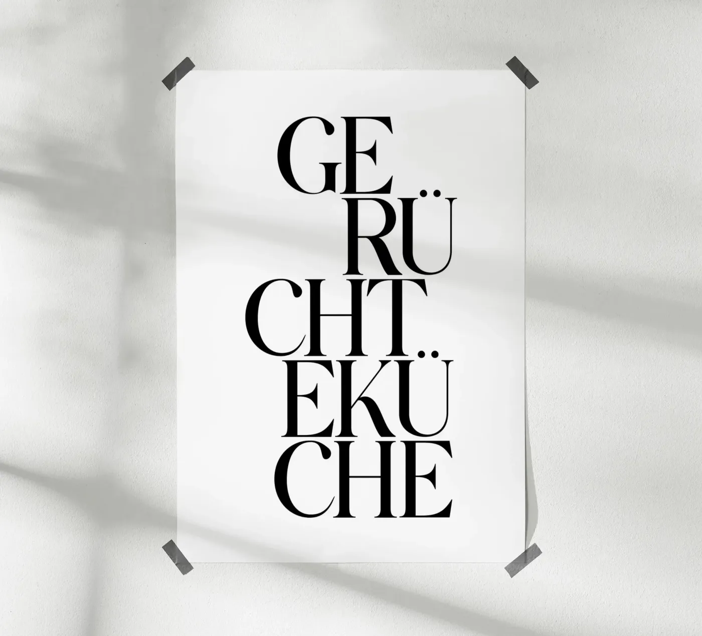 Gerüchteküche poster da BAINAI QUOTES