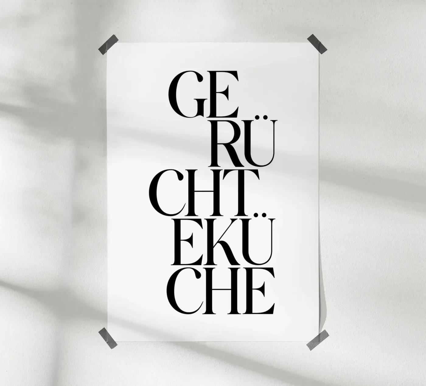Gerüchteküche poster da BAINAI QUOTES