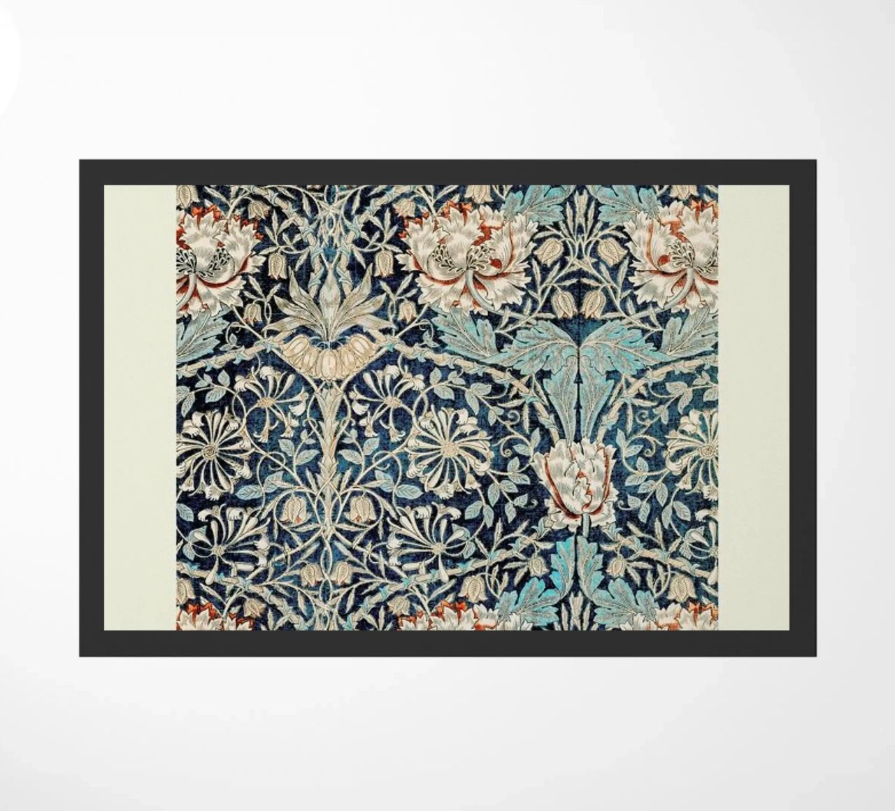 William Morris - Honeysuckle felpudo de Vintage by JUNIQE