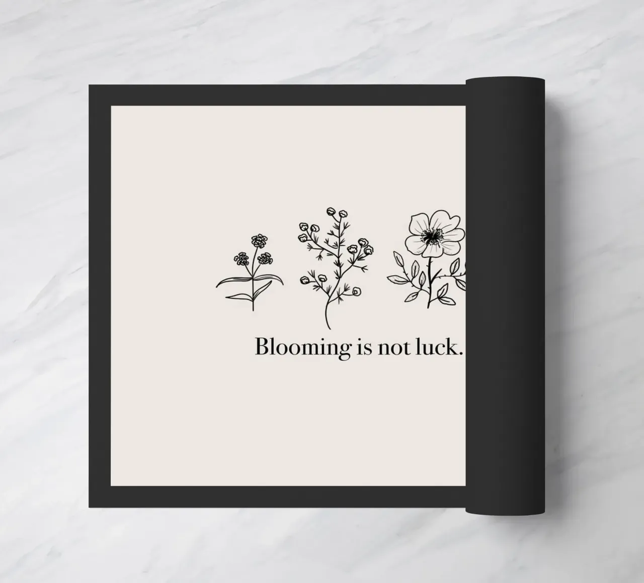 Blooming is not Luck zerbino da anisillustration