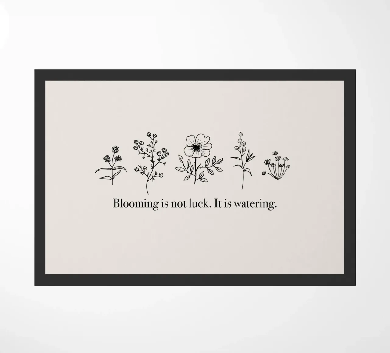 Blooming is not Luck zerbino da anisillustration