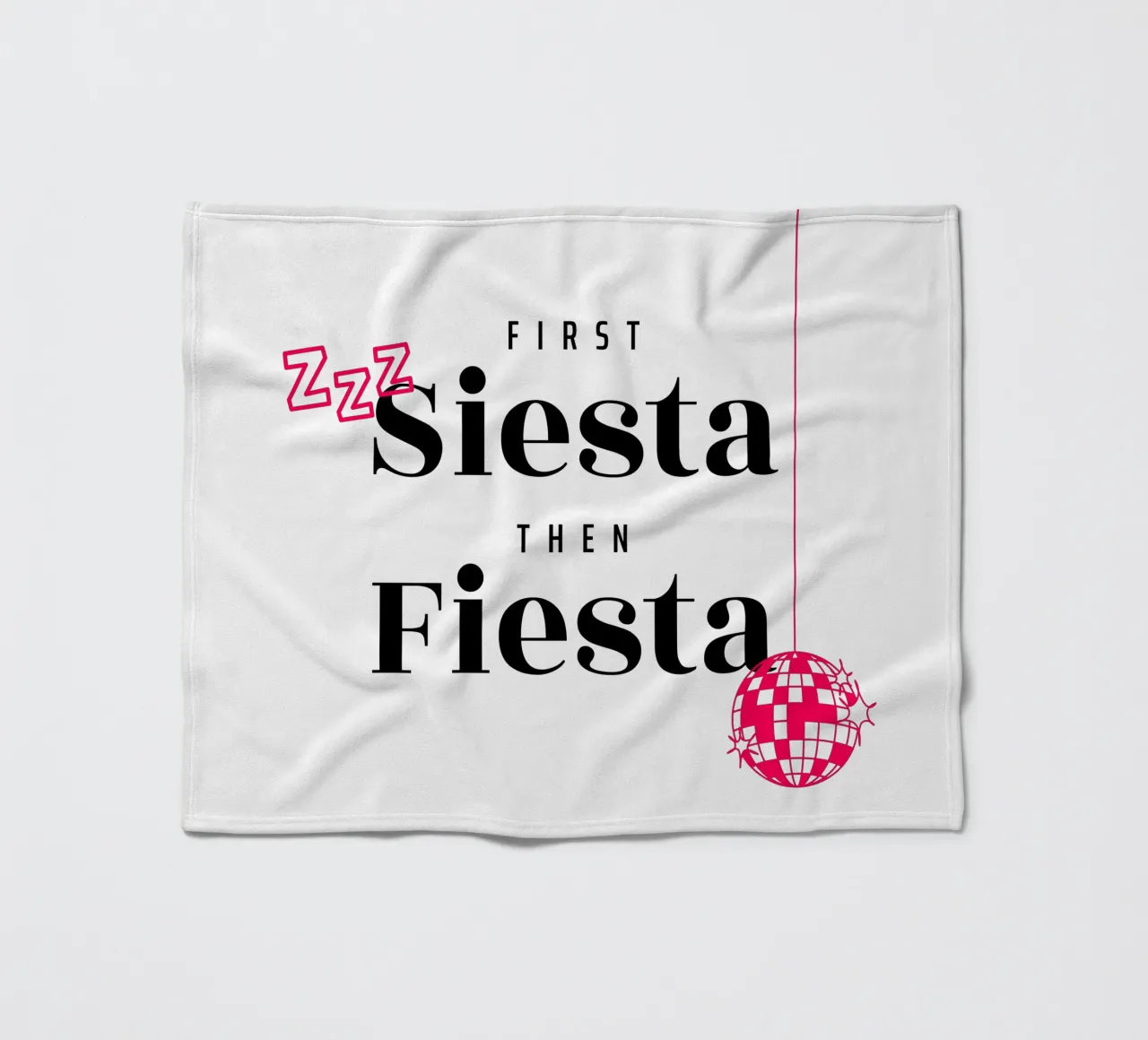 First Siesta then Fiesta – 30+ Edition coperta in pile da Bureau Purpur