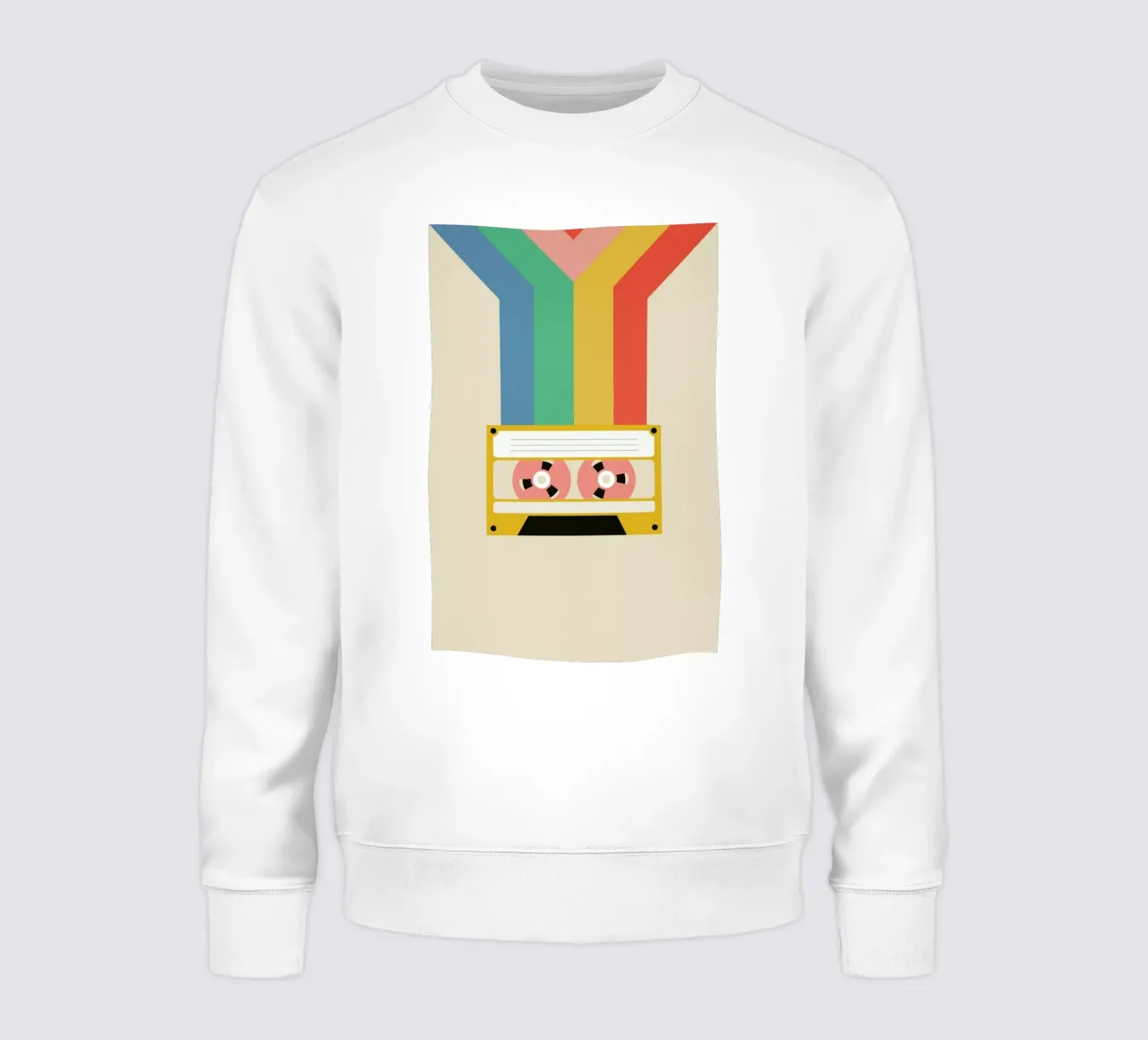 Retro Tape sweatshirt van daylight design studio