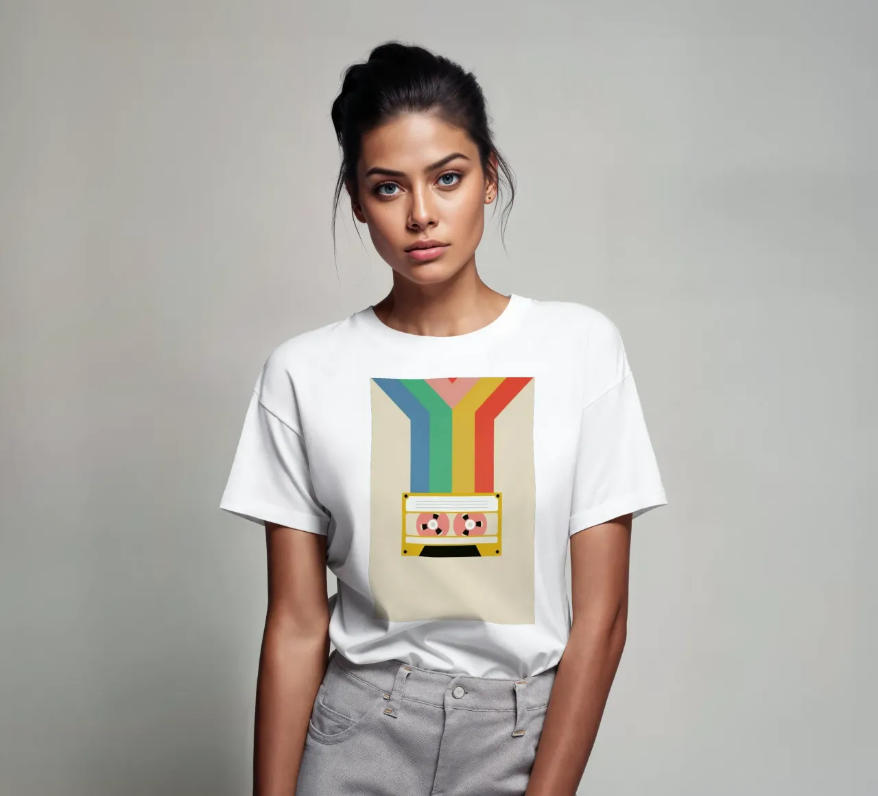 Retro Tape t-shirt da daylight design studio