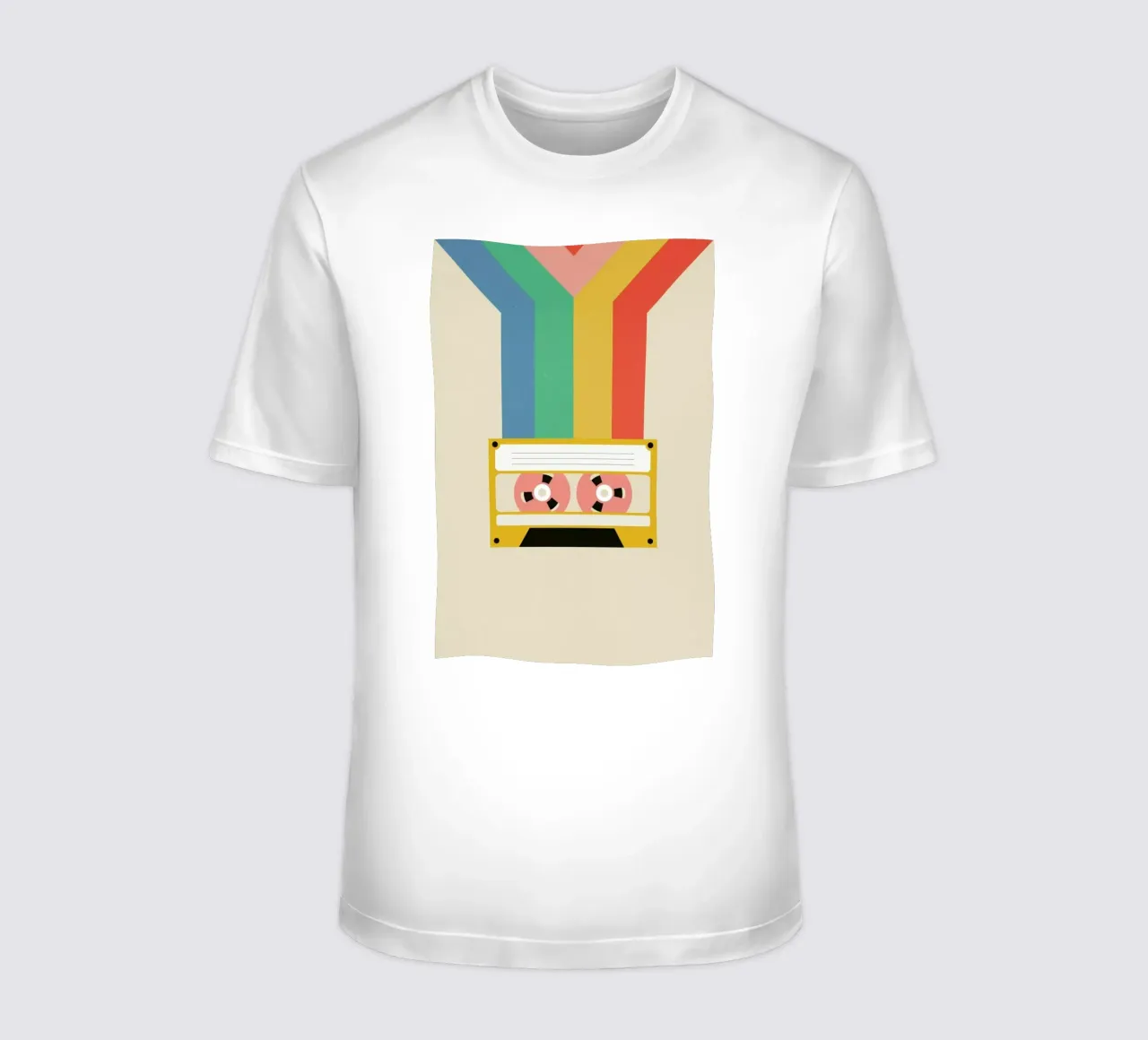 Retro Tape t-shirt da daylight design studio