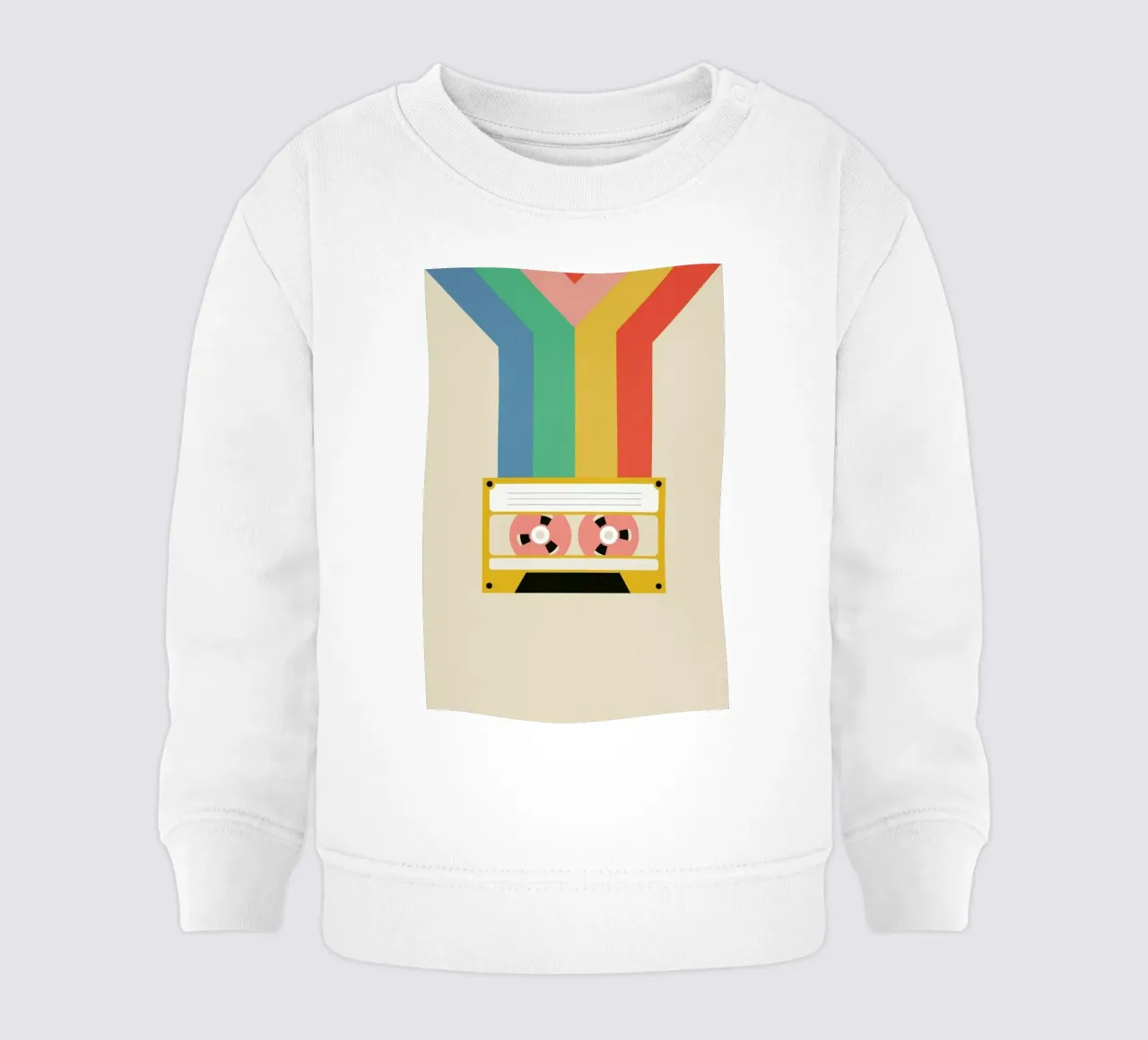Retro Tape felpa neonato da daylight design studio
