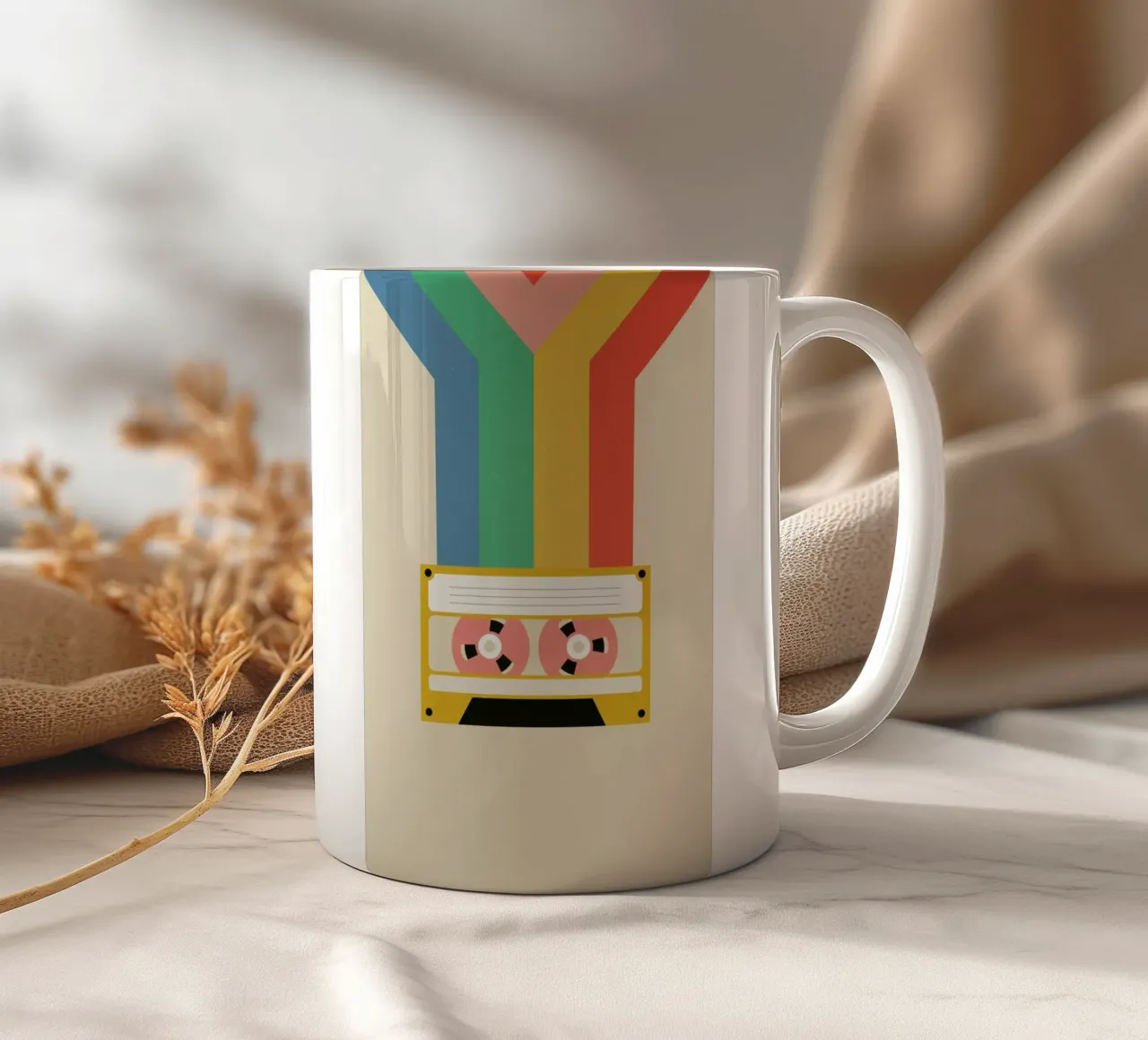 Retro Tape tazza in ceramica da daylight design studio